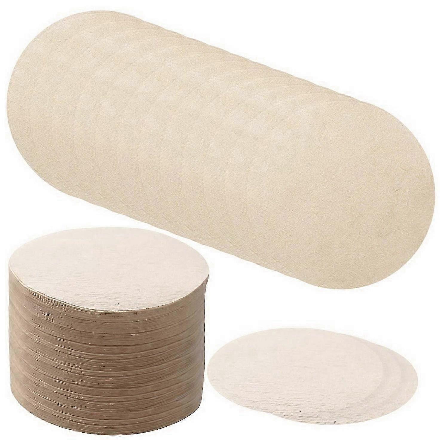 Round Disposable Paper Coffee and Espresso Maker Filters - 600 PCS Replacement Filters