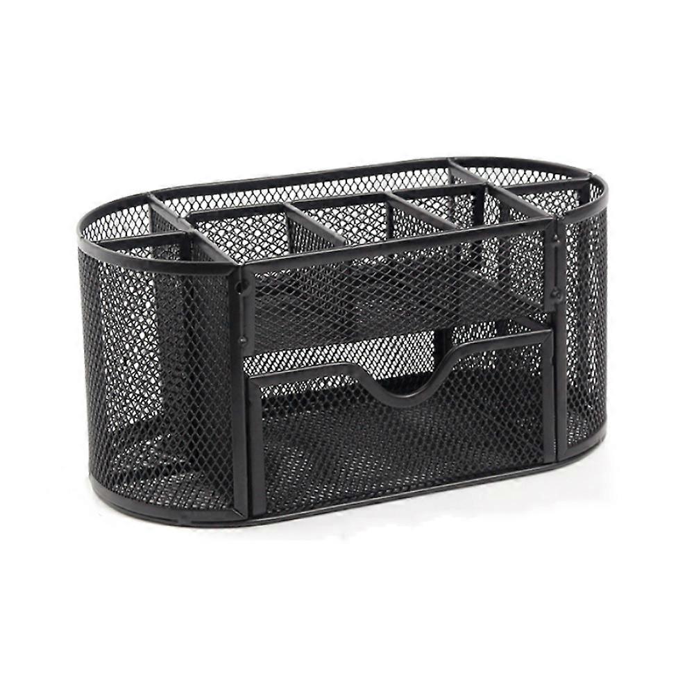 Table organizer Ball bag mesh storage basket Metal mesh table file sorting organization