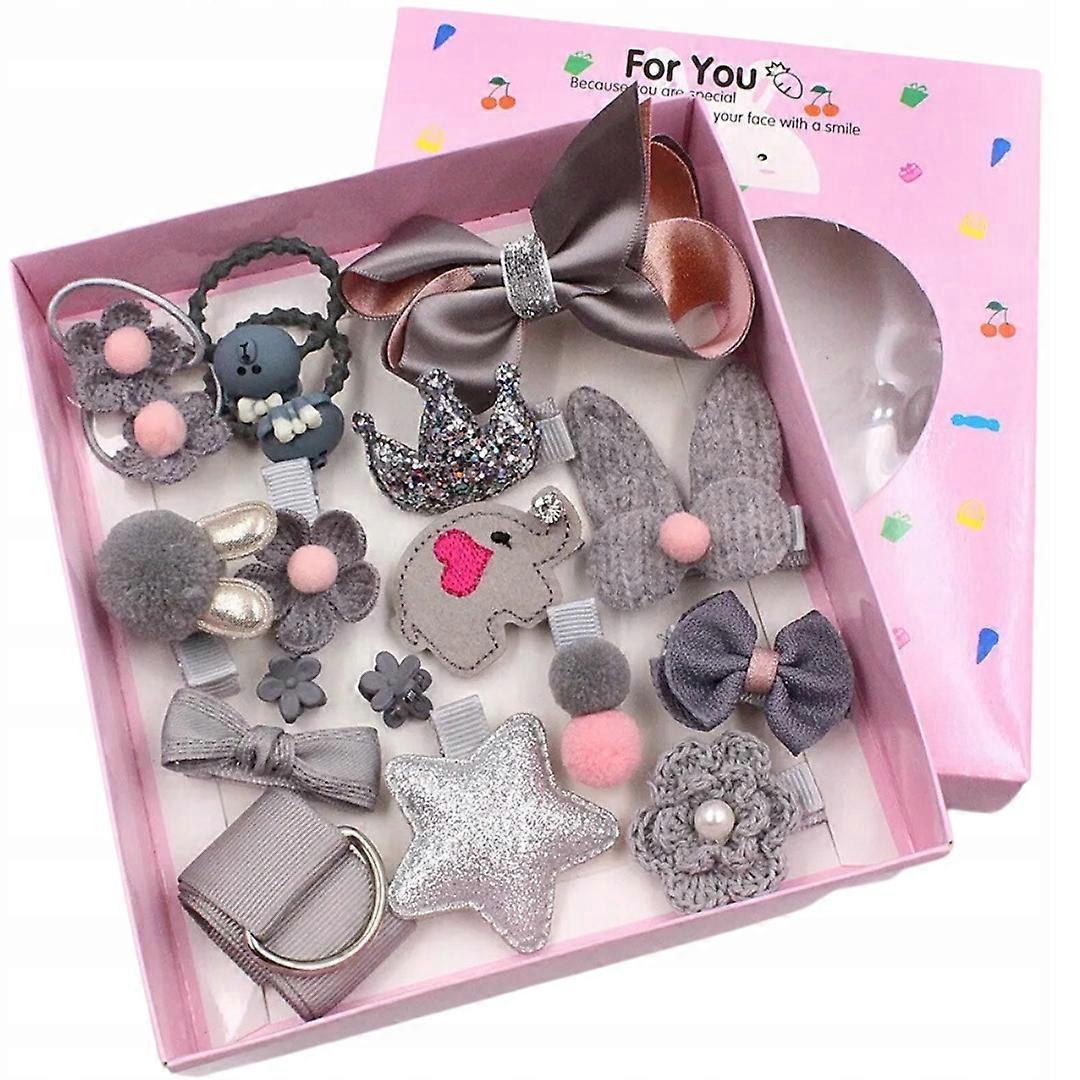 Kuminauhasarja rusetilla harmaa 18 kpl.