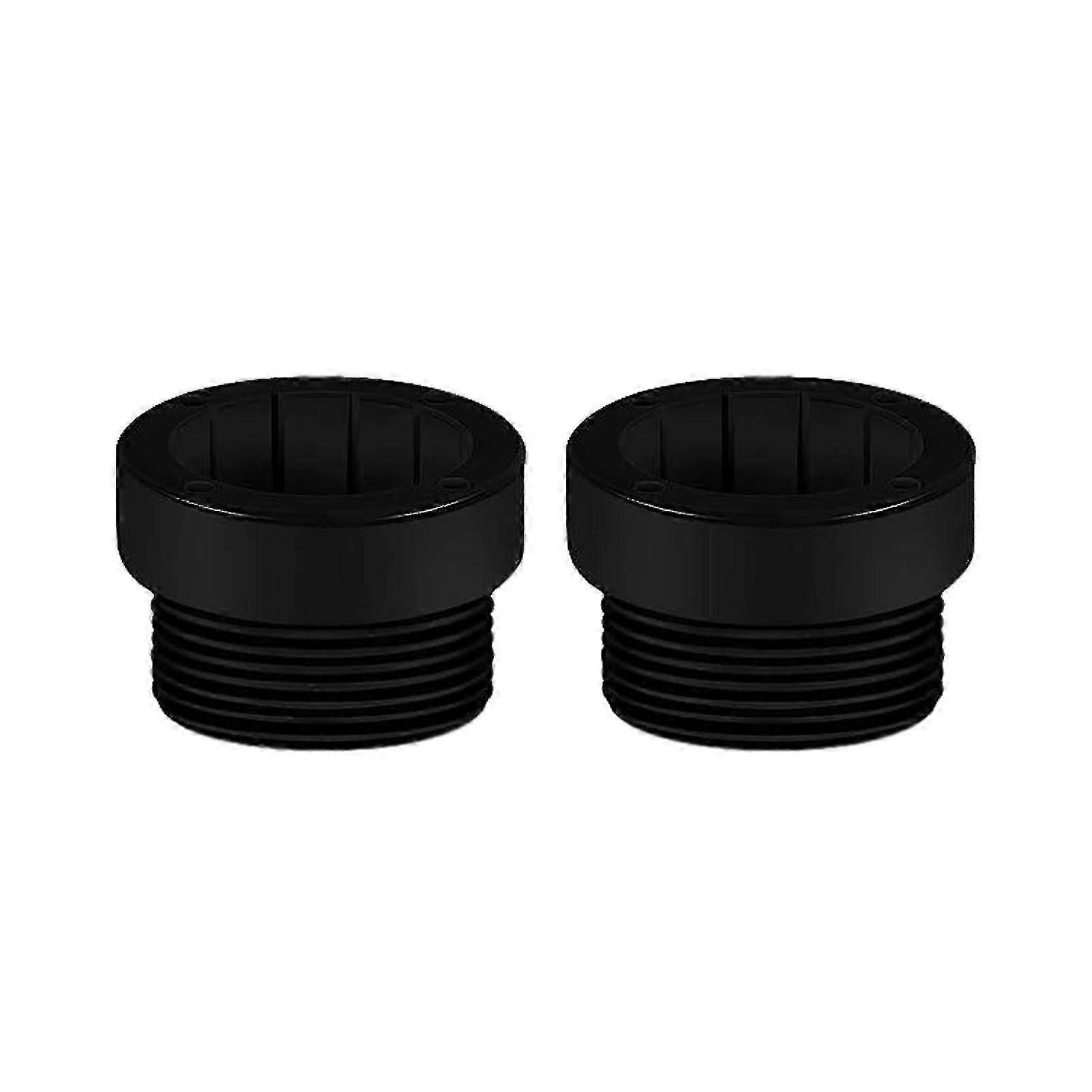 Threaded Sleeves Pool Umbrella Stabilizer Adapter Deck Black Weather Resistant