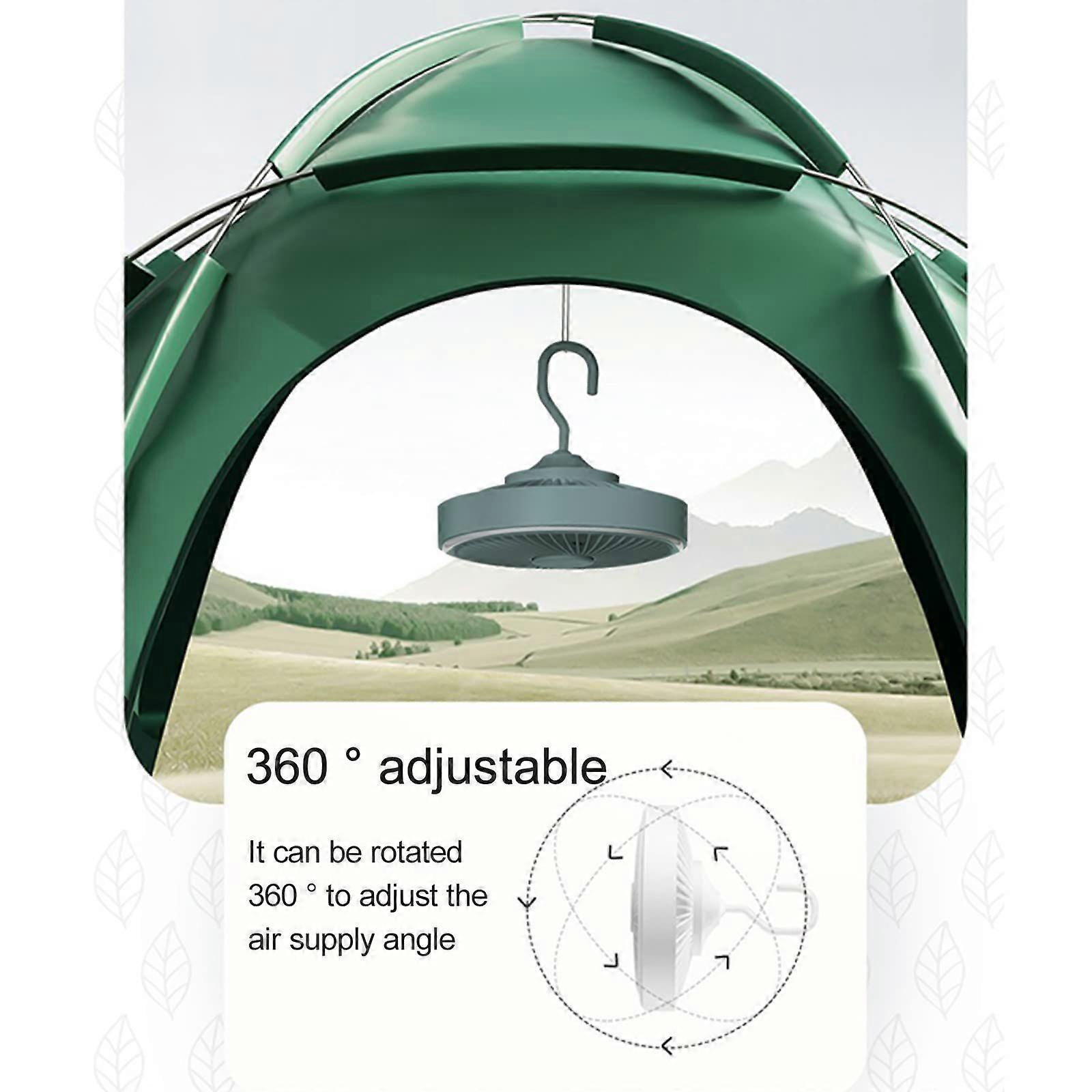 USB Rechargeable Small Dimmable Ceiling Fan