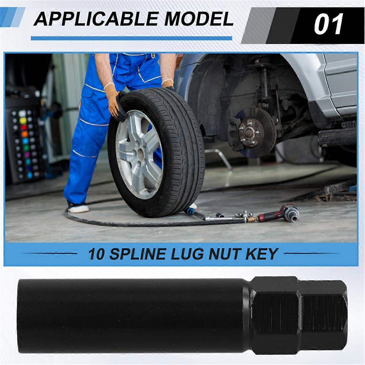10 Spline Lug Nut Key Replacement for TA20-17/19,