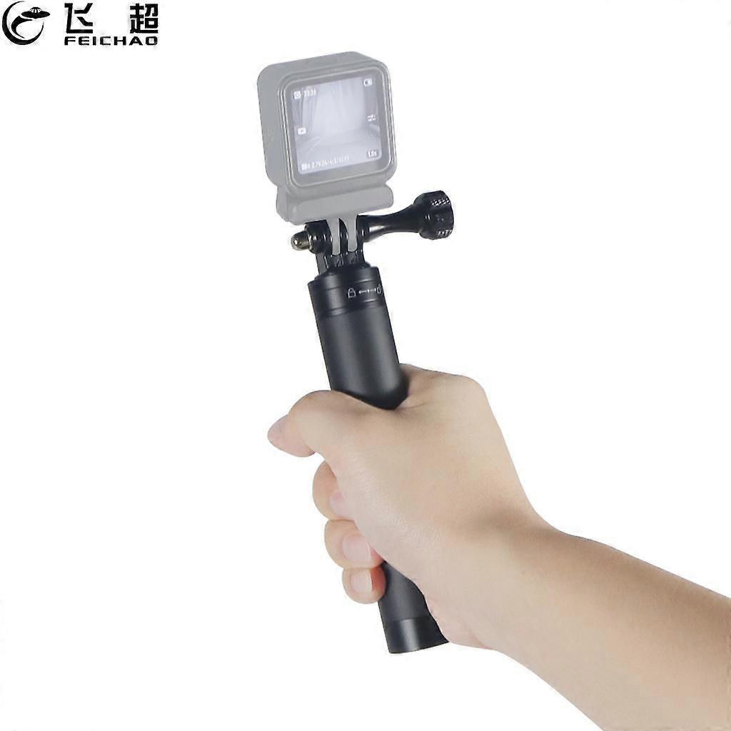 Handheld Extendable Selfie Stick Aluminum Alloy Tripod Monopod Hand Grip for GoPro Hero 11 10 9 8 Max for DJI Action 2 Camera