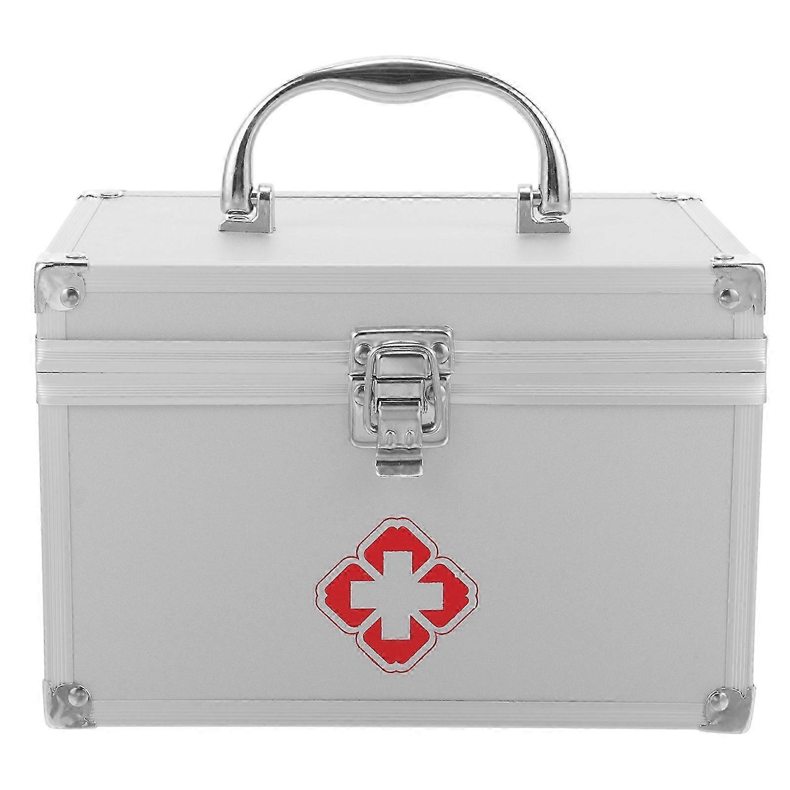 Large Medicine Organizer Case Portable for First Aid