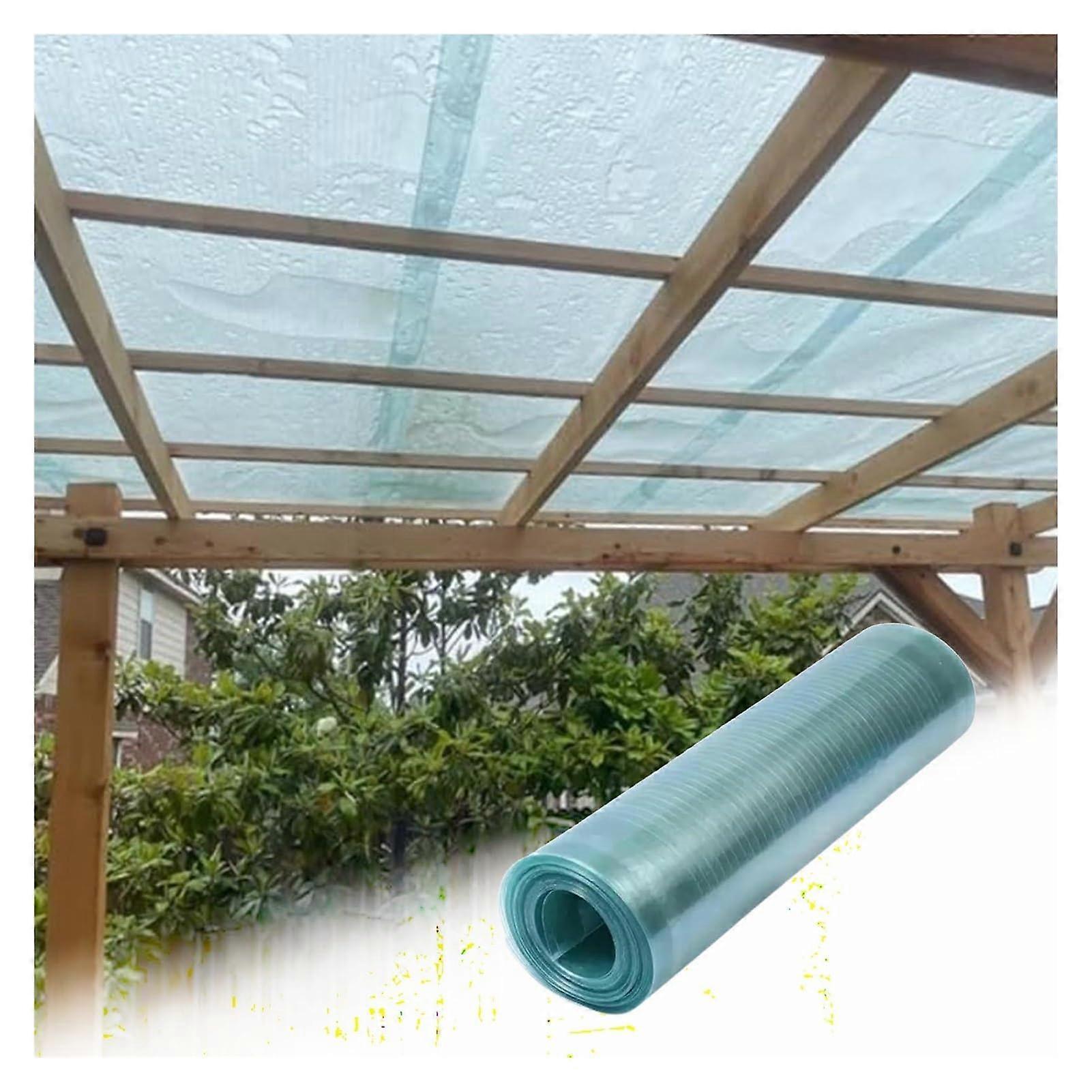 0,8 mm glasfiber massivt ark, polykarbonat takplåt, regntät isolering dagsljuspanel