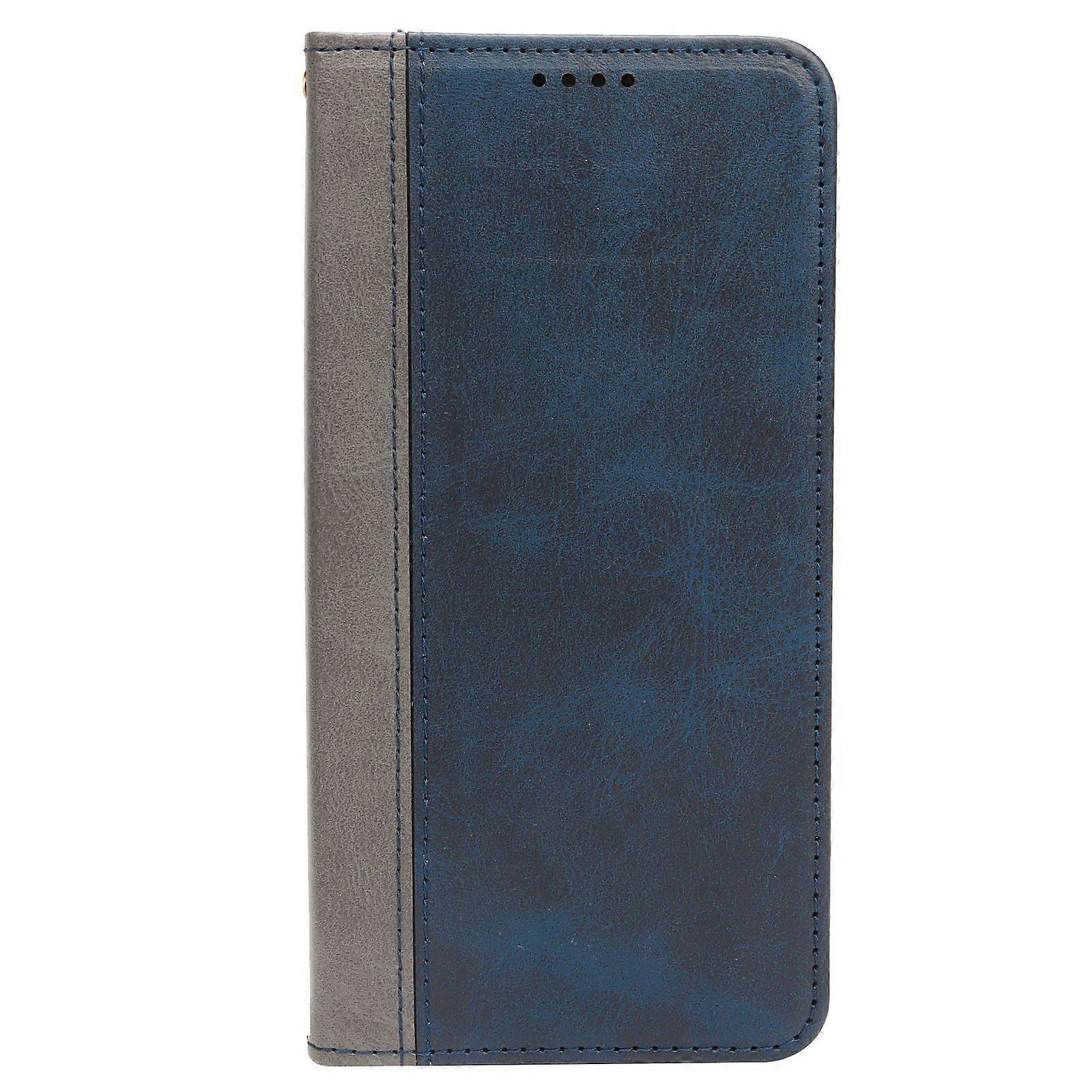 Applicable To Huawei Huaweienjoy70pro Card Phone Case Calfskin Color Matching Strong Magnetic Glory Mobile Phone Leather Case