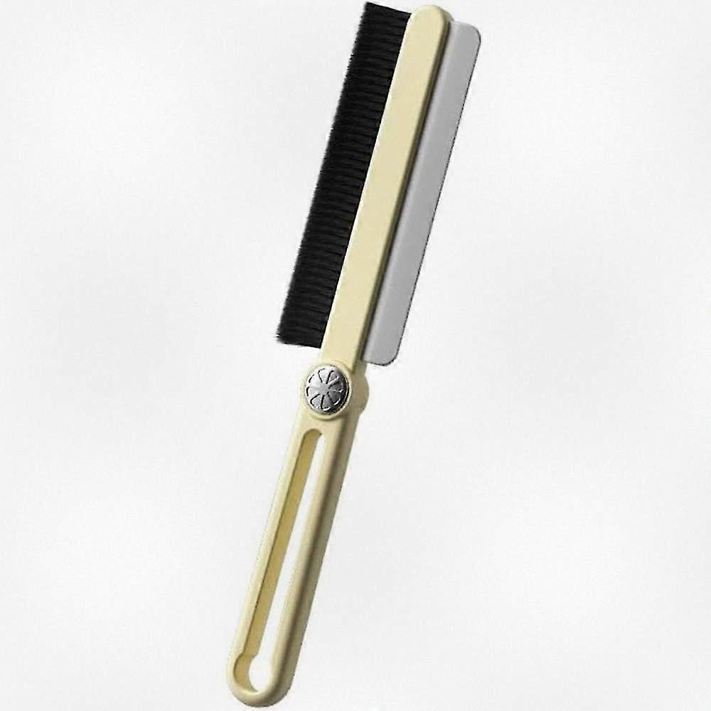 Stiff Bristle Gap Cleaning Brushes with Scraper for Tight Spaces