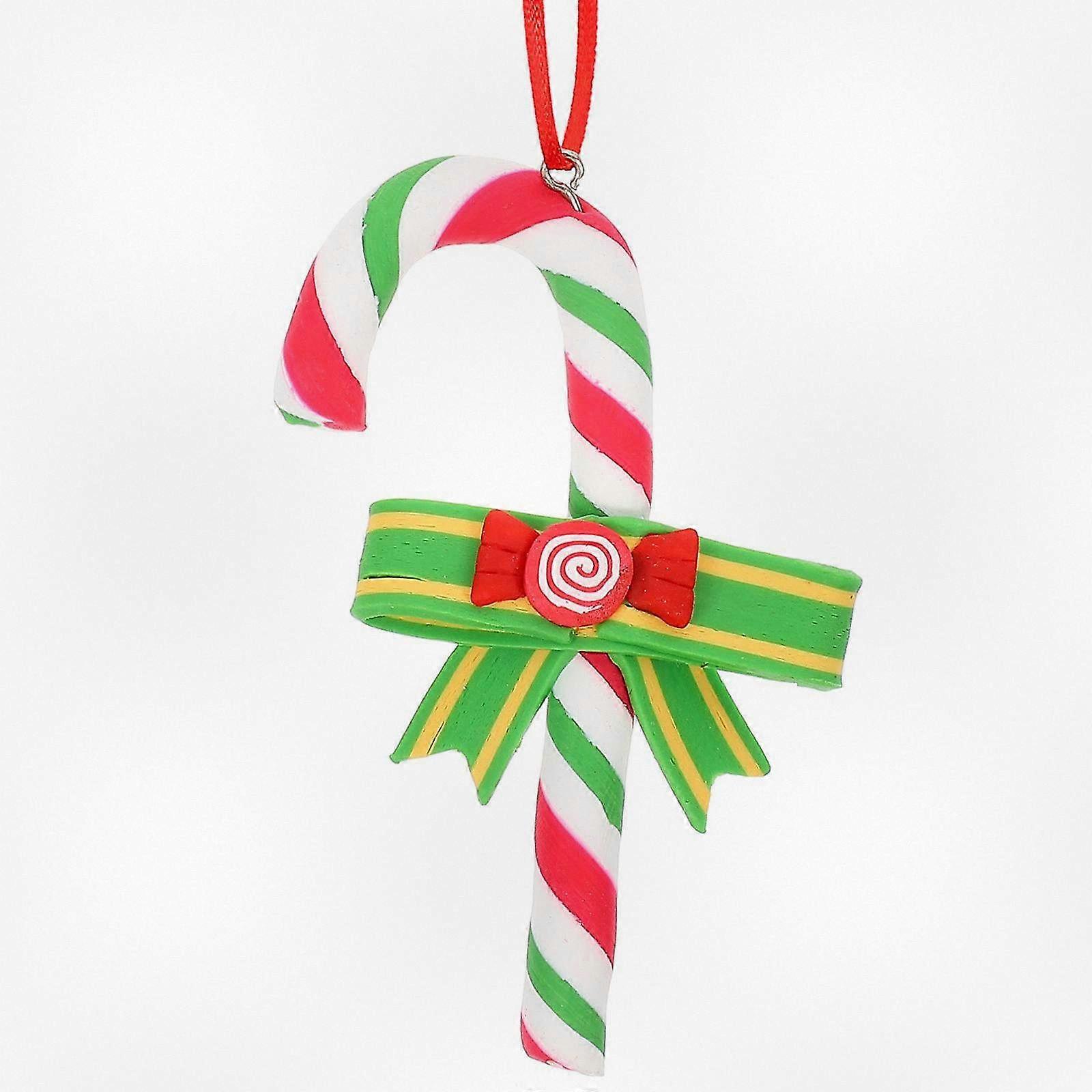 Peppermint Holiday Sweets Candy Cane Ornaments for Christmas Tree Decorations