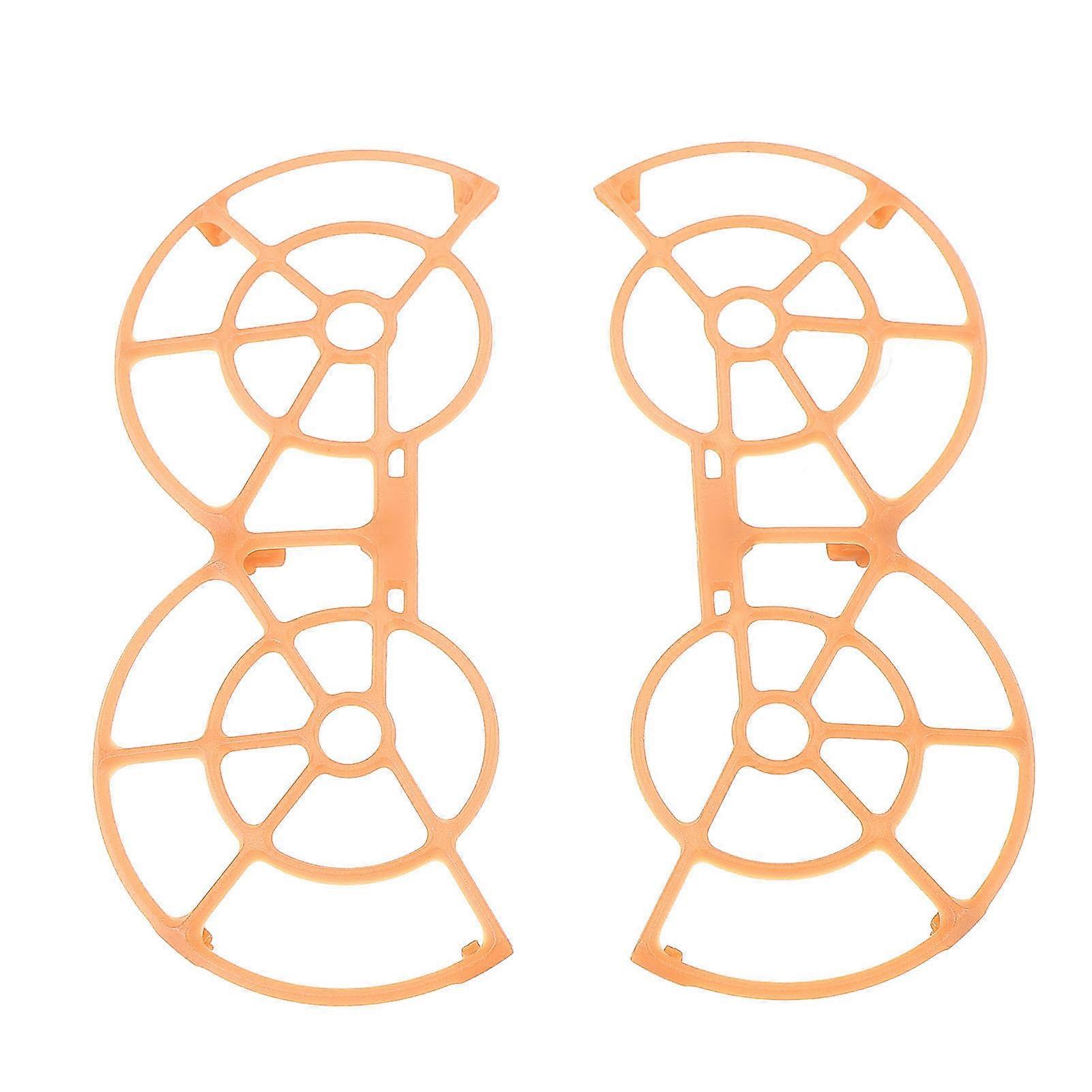 2Pcs Propeller Guard Plastic Collision Resistant Enhanced Safety Lightweight Drone Propeller Guard for NEO Orange 