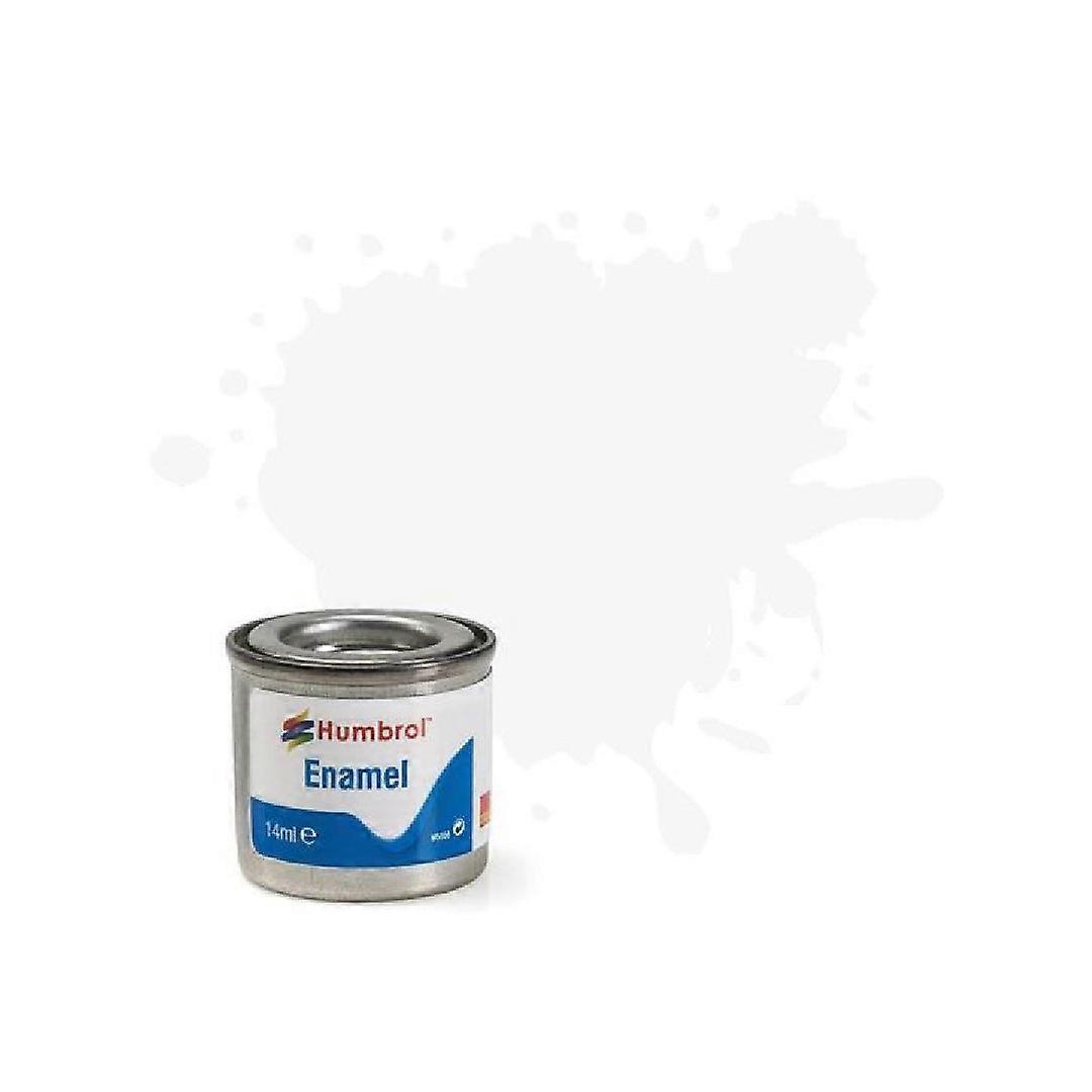 Humbrol Emaille Verf 14ml No 34 Wit Mat
