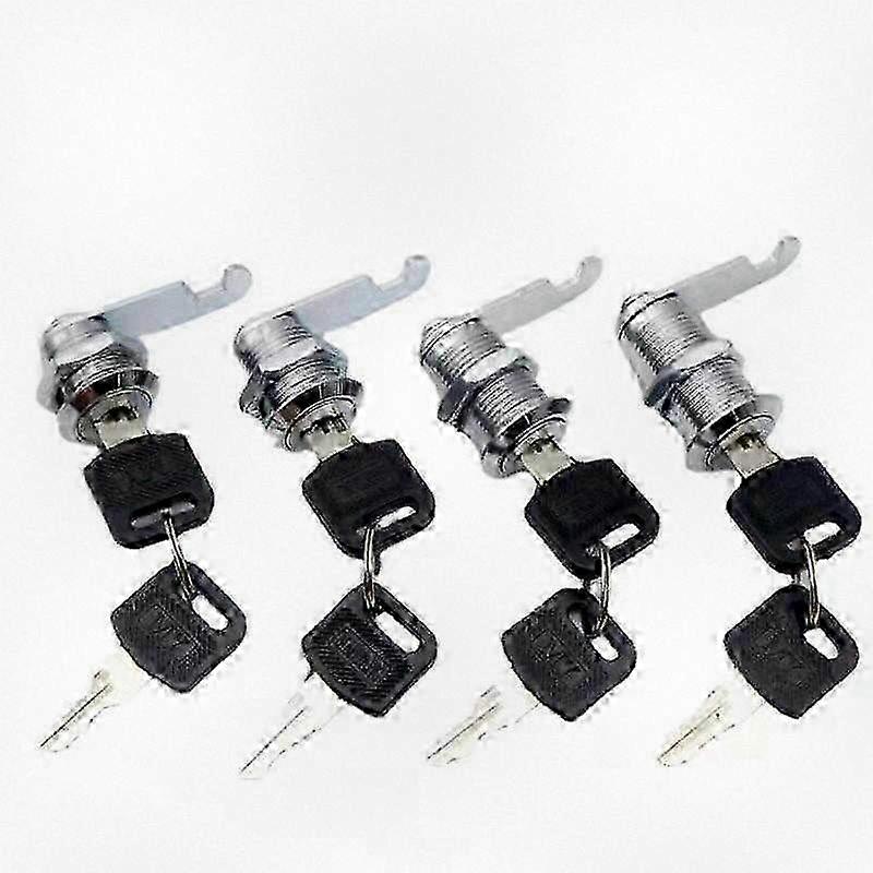 10pcs 16mm Keyed Alike Cabinet Locks for Drawers and Security Solutions with Keys, Durable Cam Lock Set