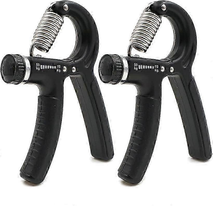 Set Of 2 Hand Exerciser, Finger Weight Hand Finger Muscle Trainer Adjustable Resistance - Forearm St