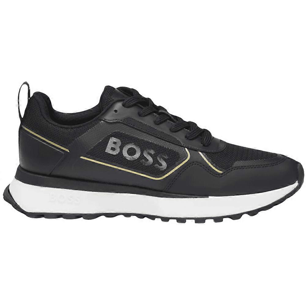 Men's Hugo Boss Footwear Jonah-runn Logo Black Sneaker/trainer