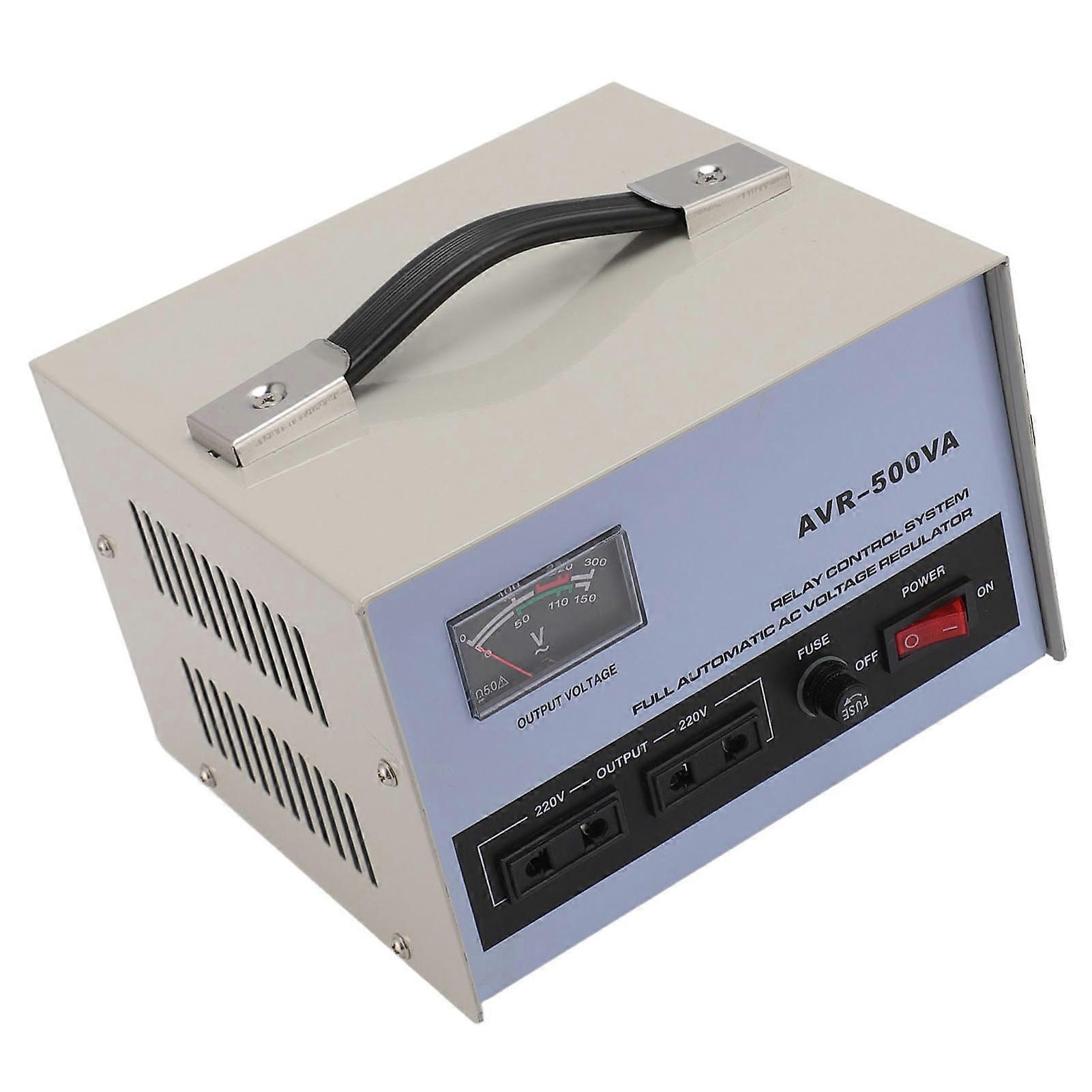 500W Voltage Regulator 1 Input  Output Single Phase Automatic Voltage Stabilizer