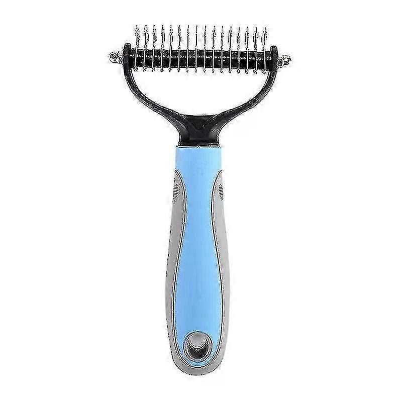 High-Quality Deshedding Grooming Tool for Pets Reduces Shedding by Up to 90%