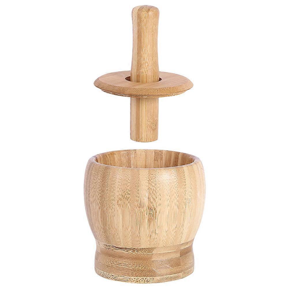 Bamboo Spice Set, Efficient Kitchen Tool for Crushing and Spices