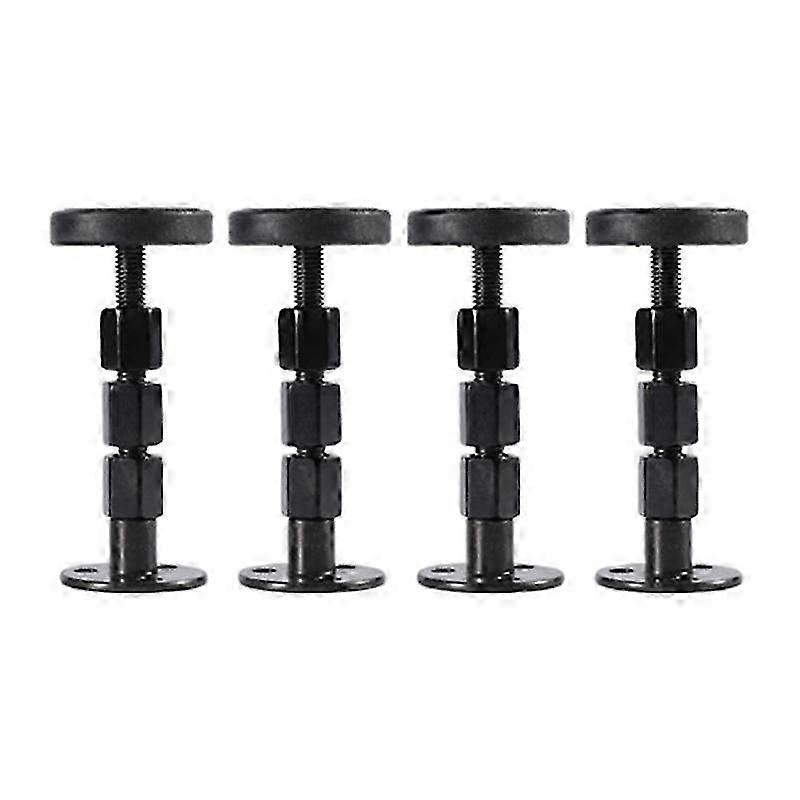4PCS Headboard Stoppers, Adjustable Threaded Bed Frame Anti-Shake Tool, Bed Shake Support Stabilize