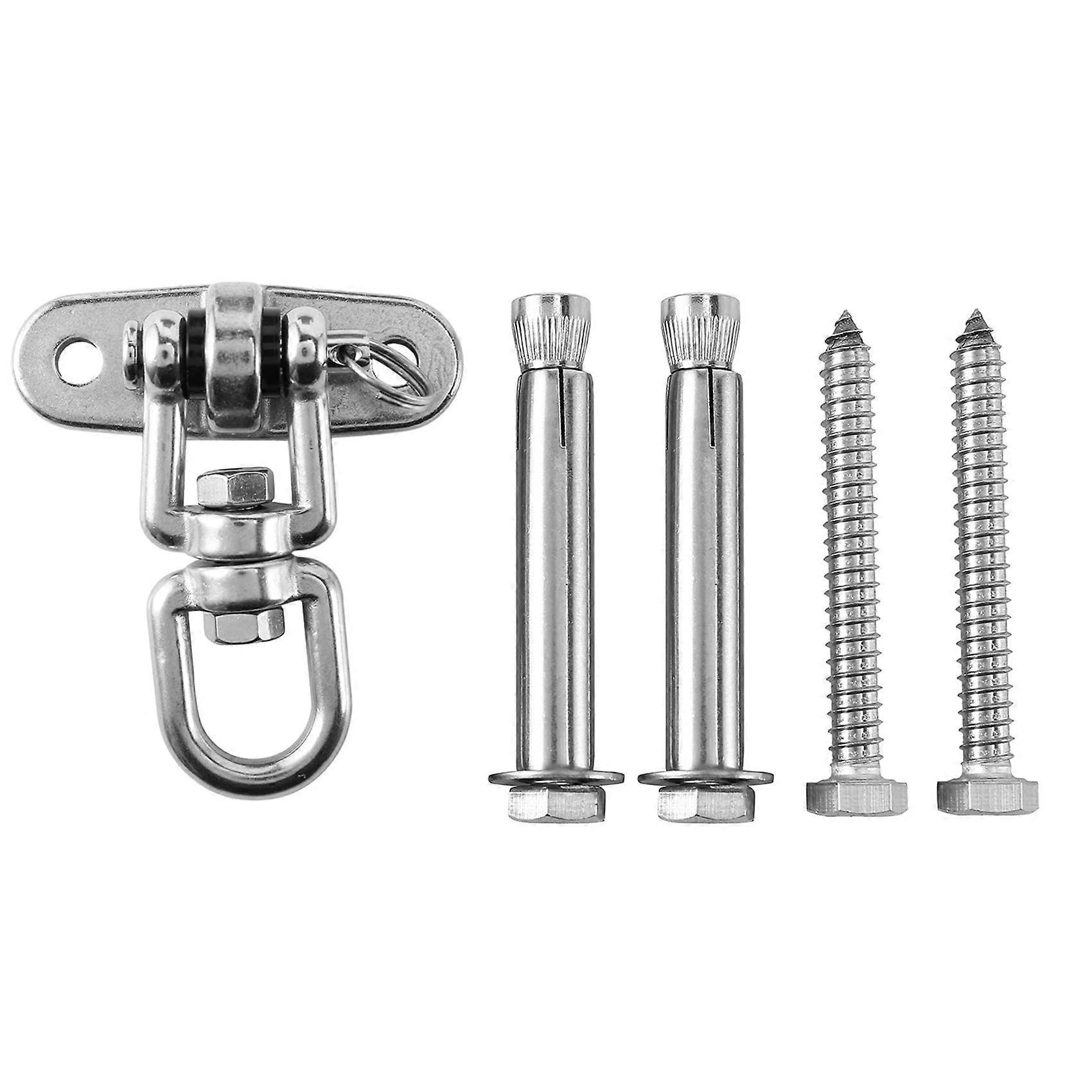 Box Sack Hanger, Rotating Ceiling Holder Made of Stainless Steel for Heavy Carrier, Swing in Gym, Trapezoid, Hanging Mat