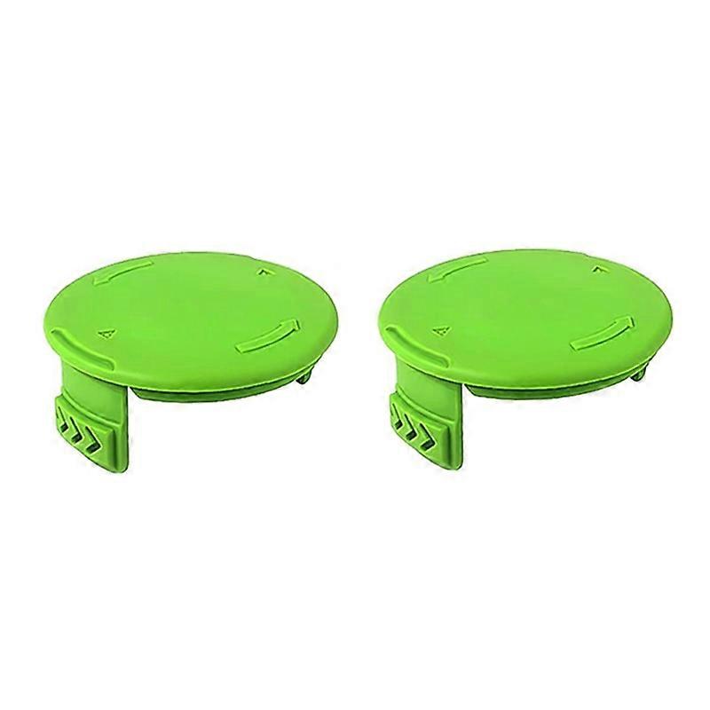 2Pcs Lawn Mower Spool Cap for Greenworks BST4000 ST40L00 2100702 Replacement Spool Cover, 3411546A-6