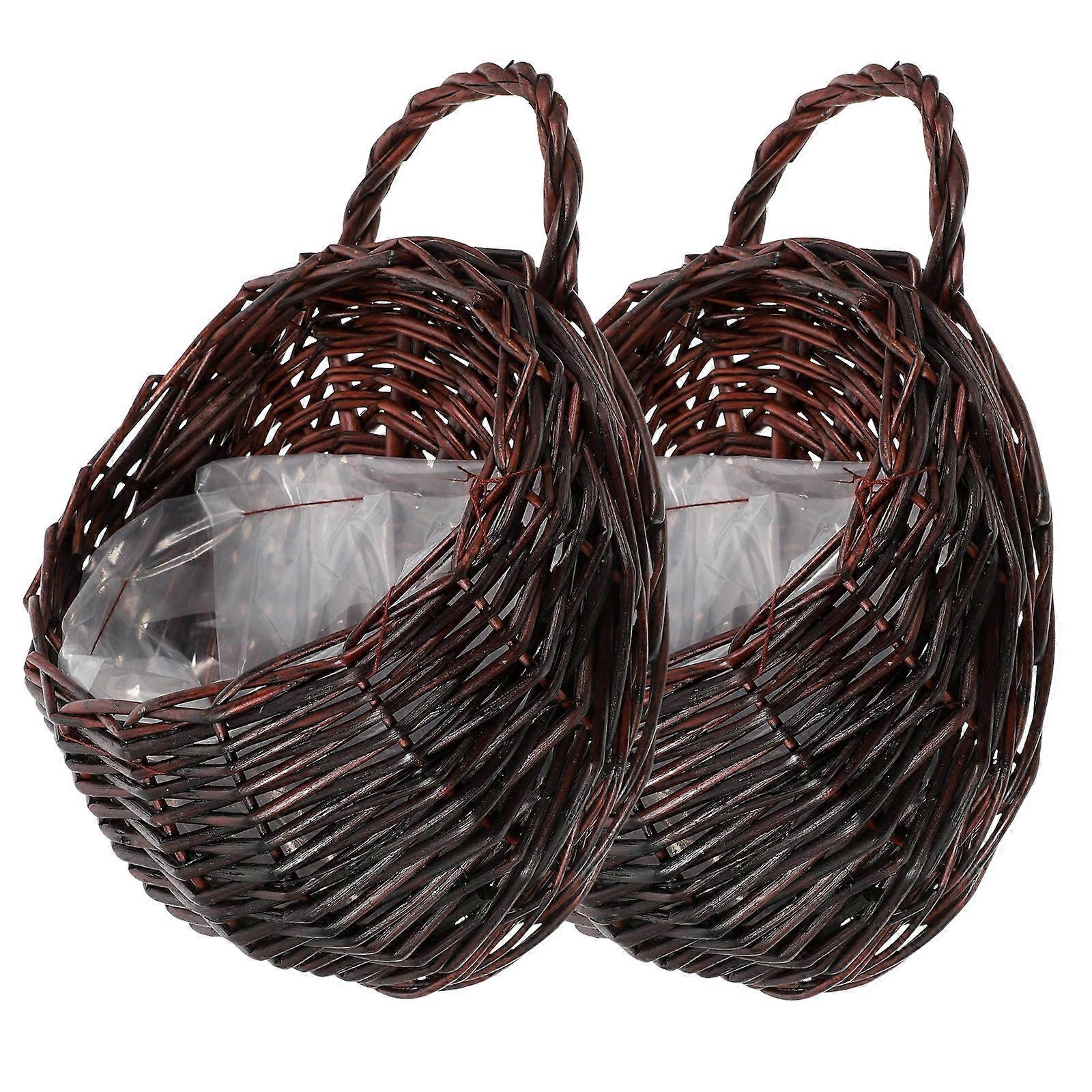Natural Style Woven Baskets,Hanging Decor Suitable for Any Room