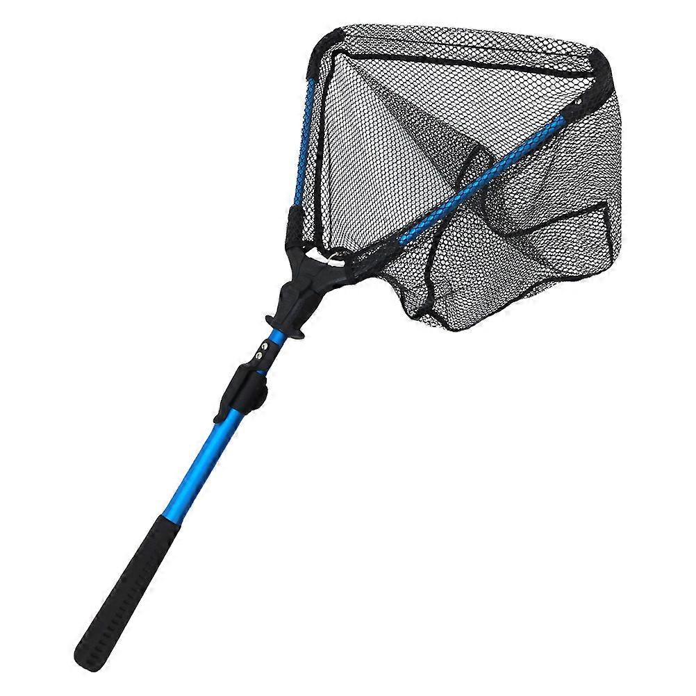 Fishing Net with Telescopic Aluminum Handle Durable Mesh for Outdoor Fishing & Aquarium Use
