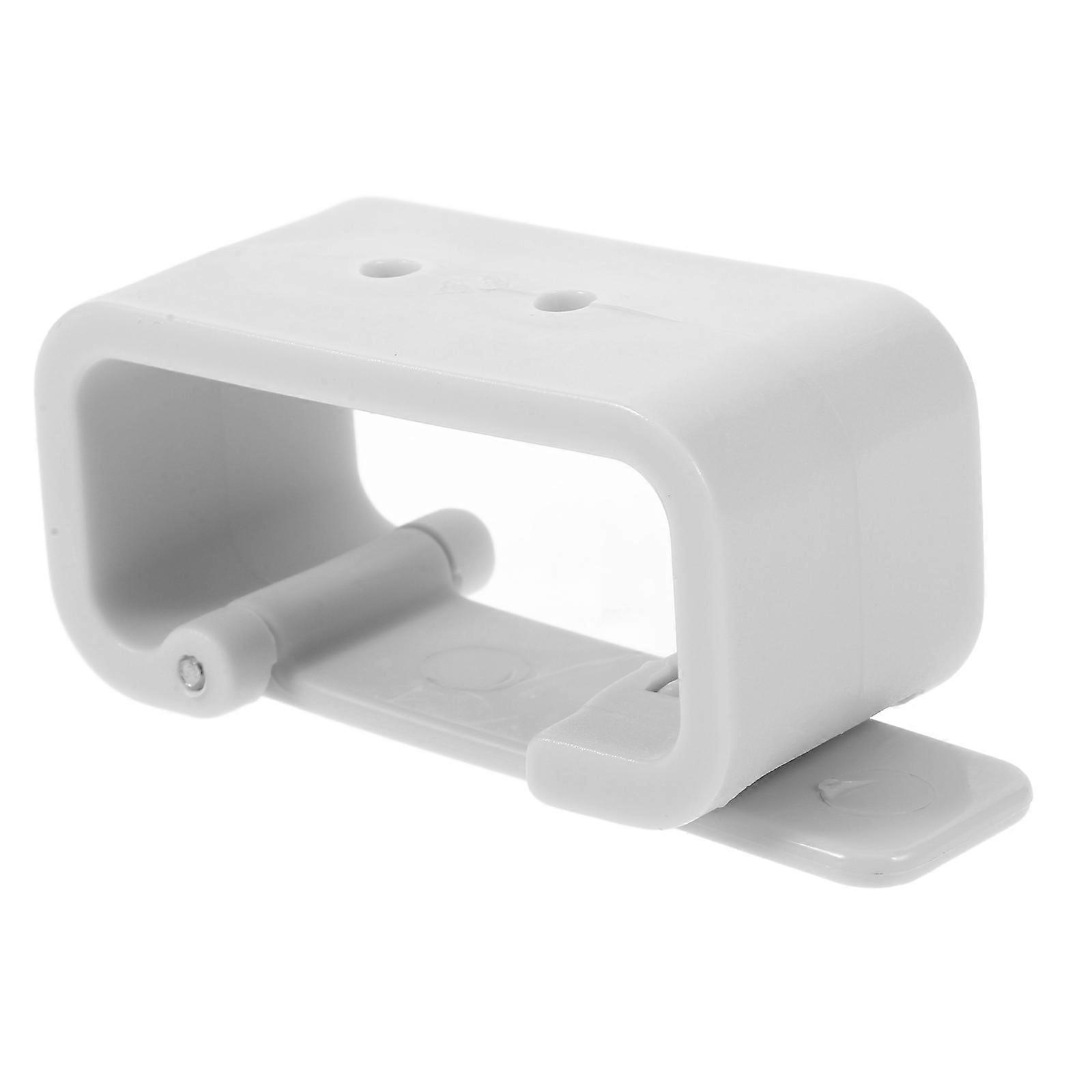 Small Curtain Clips Rv Curtain Buckle Durable Material For Diy Enthusiasts White Grip 1Set
