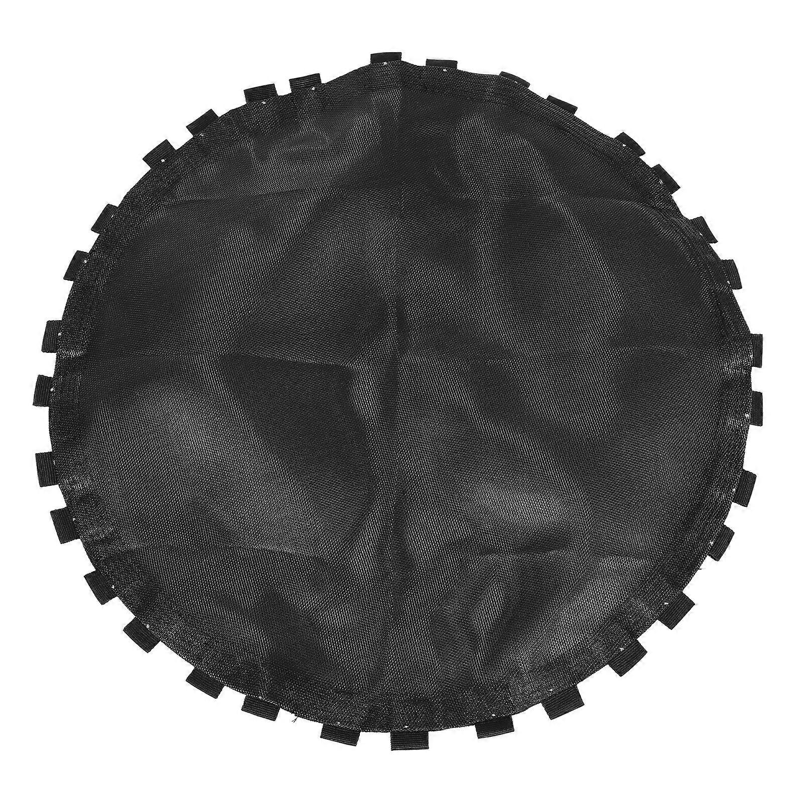 Elastic Round Net Cloth Trampoline Replacement Pad Black Jumping Cloth