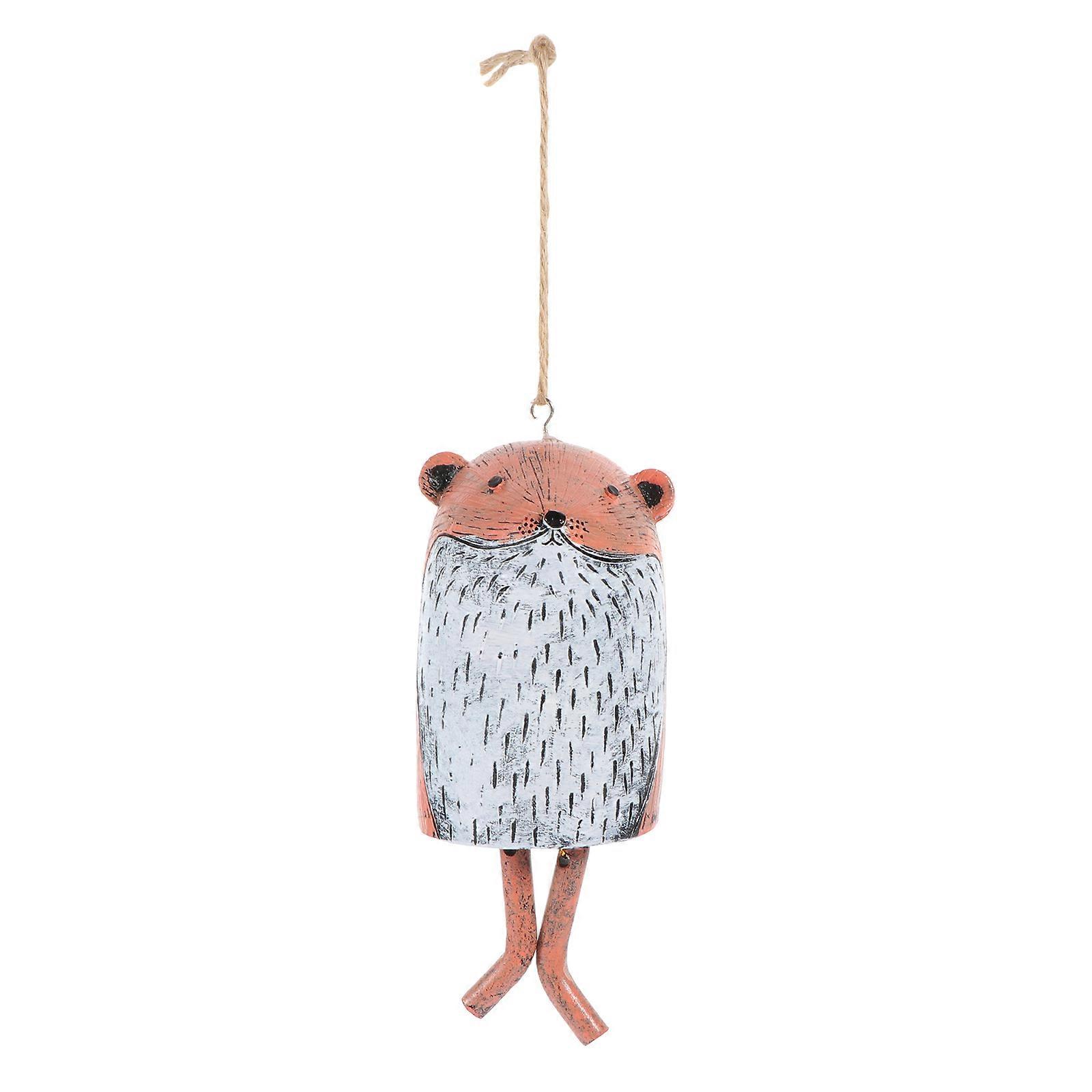 Animal Design Resin Wind Chime Hanging Ornament for Patio Garden Decoration – Unique Chime Pendant for Birthdays, Christmas, and Anniversaries,