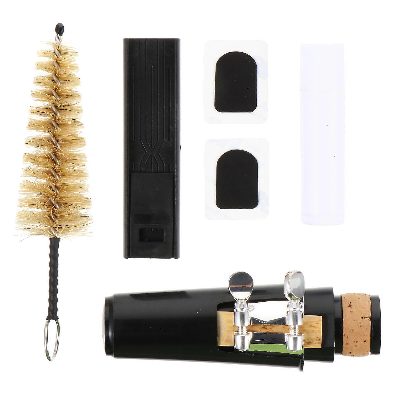 Clarinet Mouthpiece Kit Musical Instrument Accessories Practice Performance 3.8X10CM Tone Production 1Set