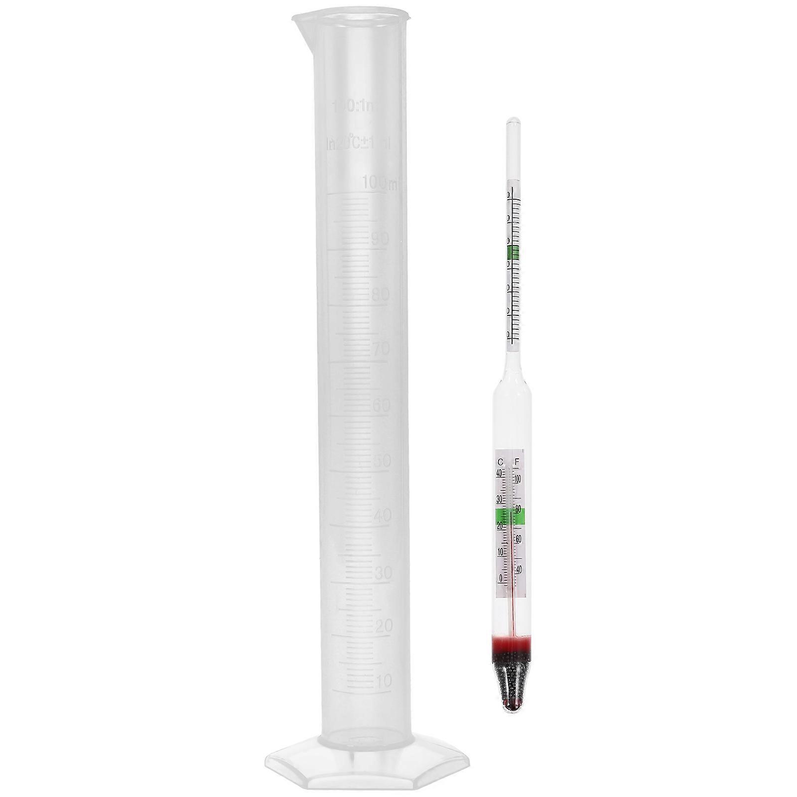 Fish Tank Tester Aquarium Hydrometers Aquarium Owners Transparent Measure Density 1 Set