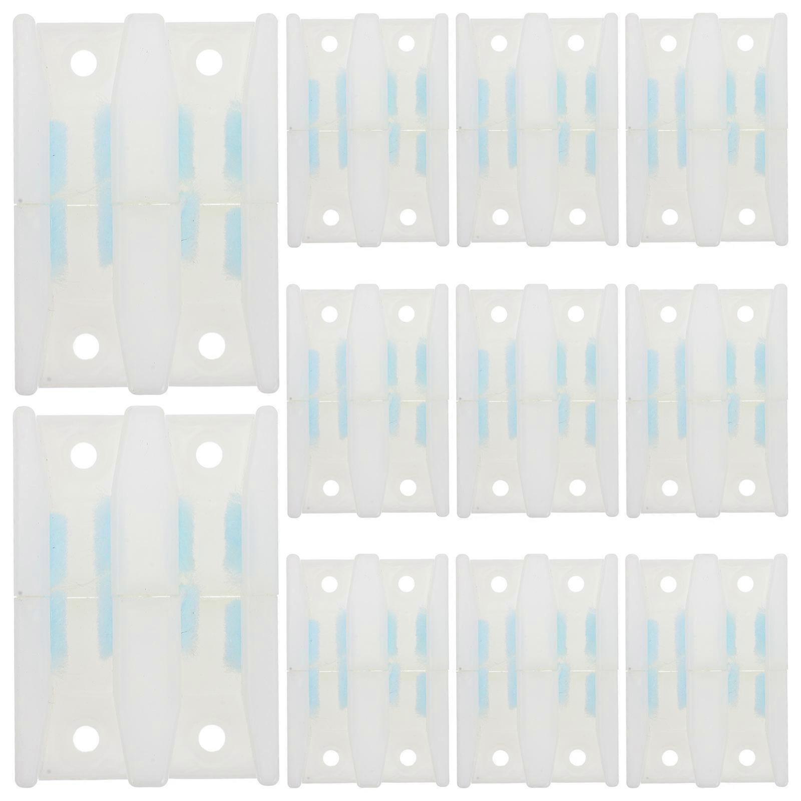 Floor Guide For Sliding Barn Door ABS Sliding Closet Door Floor Guide Prevents Door Swinging For Projects 16 Sets