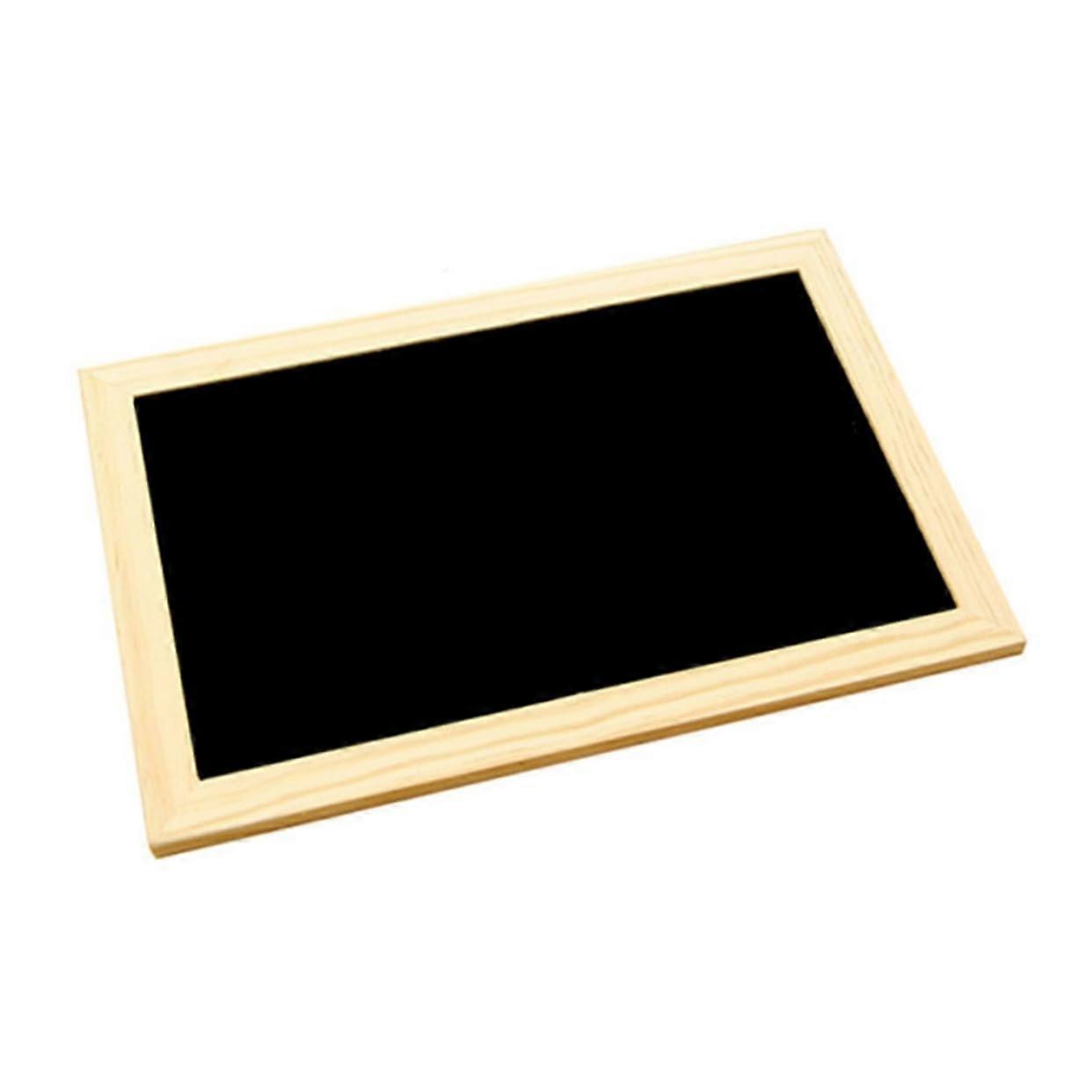 Small table decorations Message Board Wall decoration Sign Display board Bamboo Black
