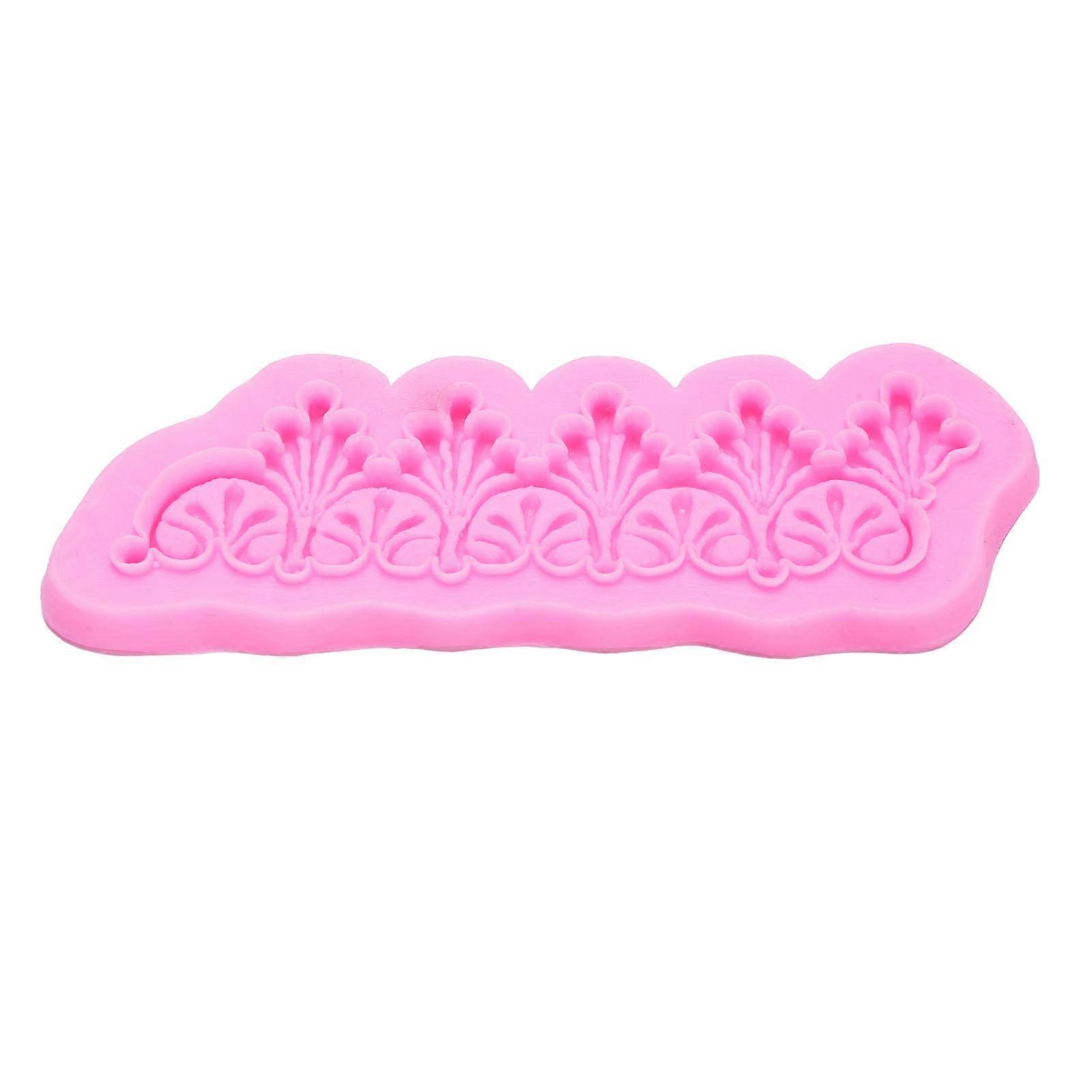 Silicone Fondant Mold, Vintage Embossed Baking Pattern for DIY Chocolate Cake Making