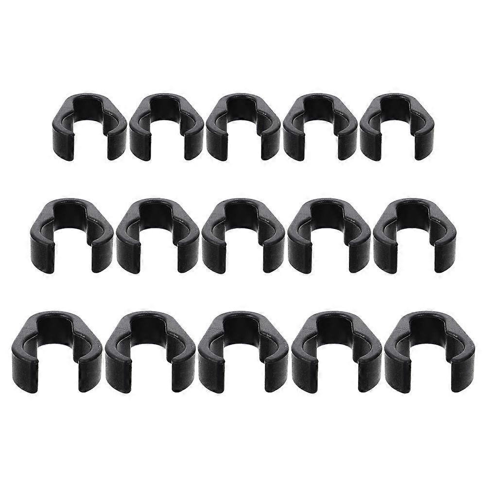 Plastic Mic Cable Clamp Mic Cable Clips Microphone Accessories KTV Use 15Pcs