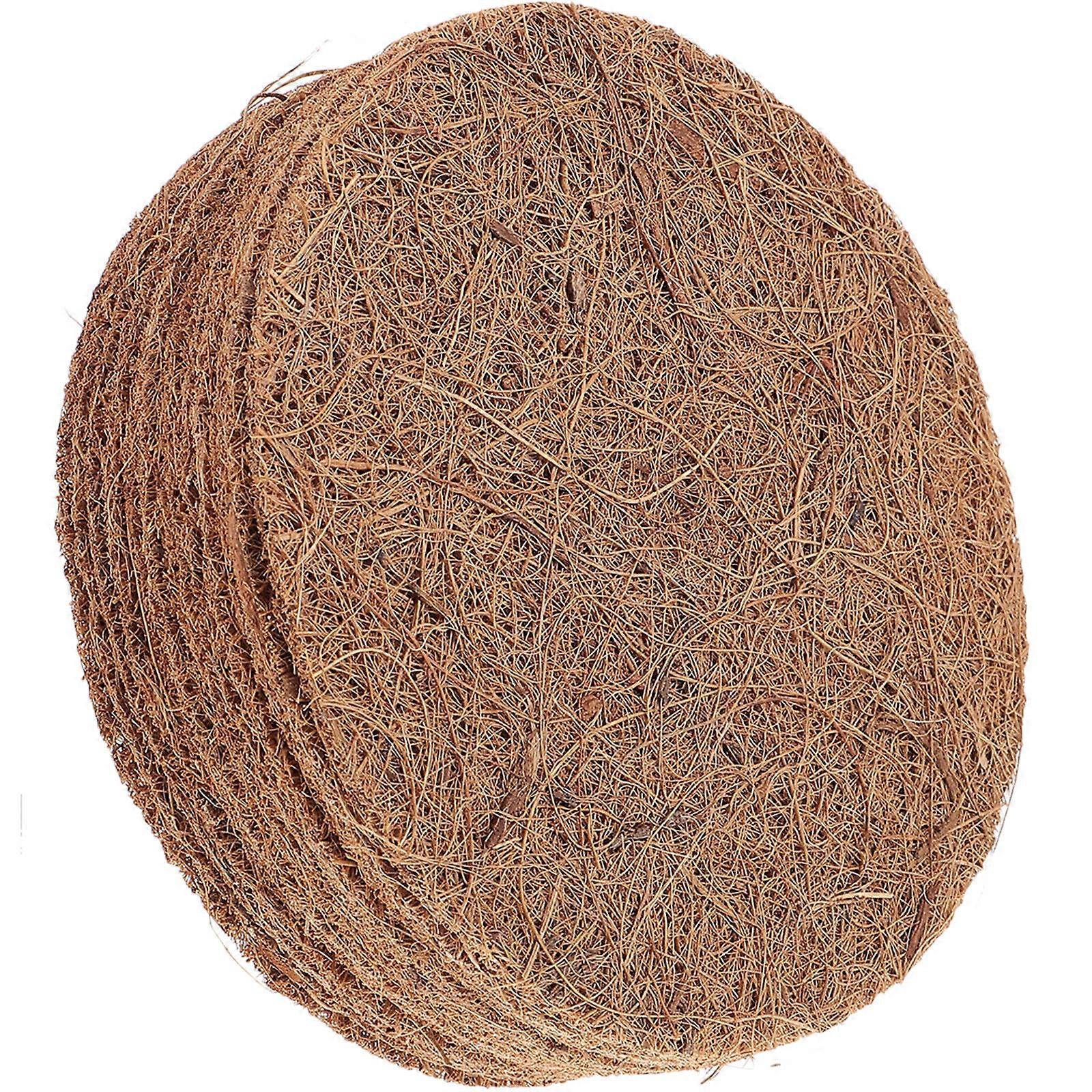 Replacement Liners Coir Fiber 14.80X14.80X0.30CM 12Pcs