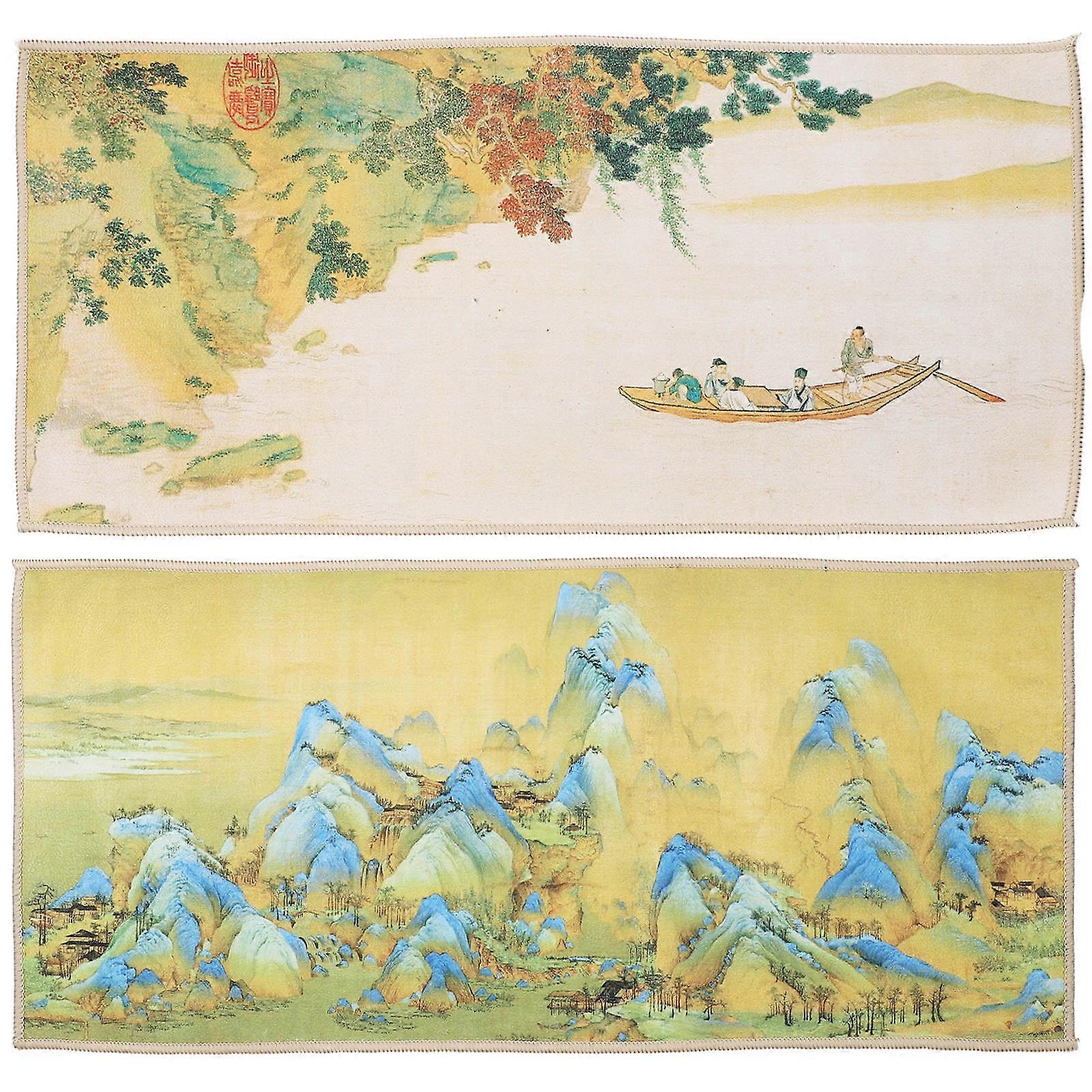 Absorbent Tea Towels For Towel 40.00X18.00X0.20cm 2Pcs