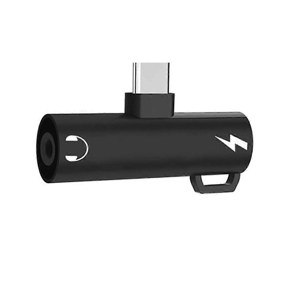 Audio Cable Earphone Converter Type C Earphone USB Charging with Type- for 1.5X0.4X0.4in 1Pcs