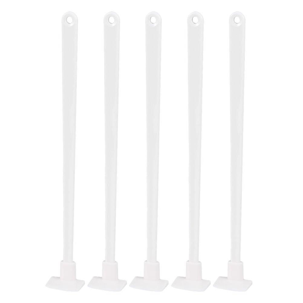 Long Handle Spatula Jam Cream Spatula For Bottles Grocery Use 5Pcs