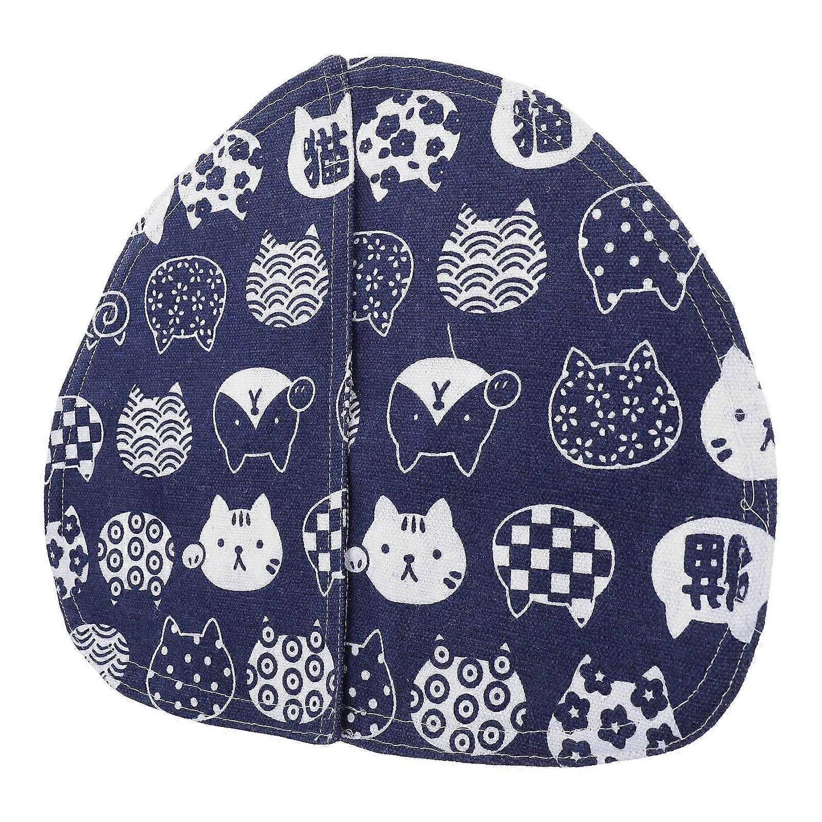 Cat Litter Box Curtain Privacy Screen For Automatic Litter Box Home Use Navy 1Set
