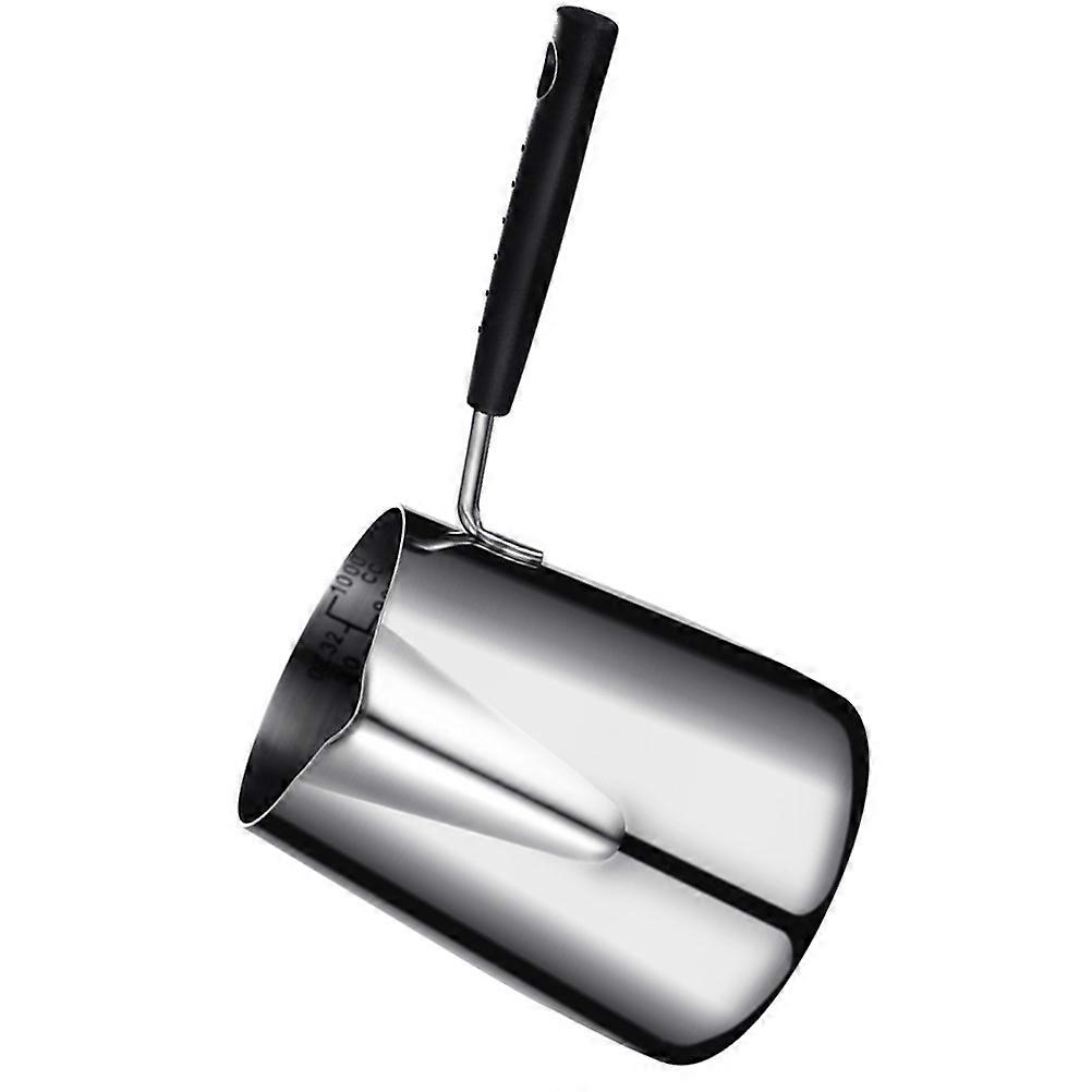Small Chip Pan Mini Frying Pot Heat Resistant Household Users 8.9X3.9X5.1in 1Pcs