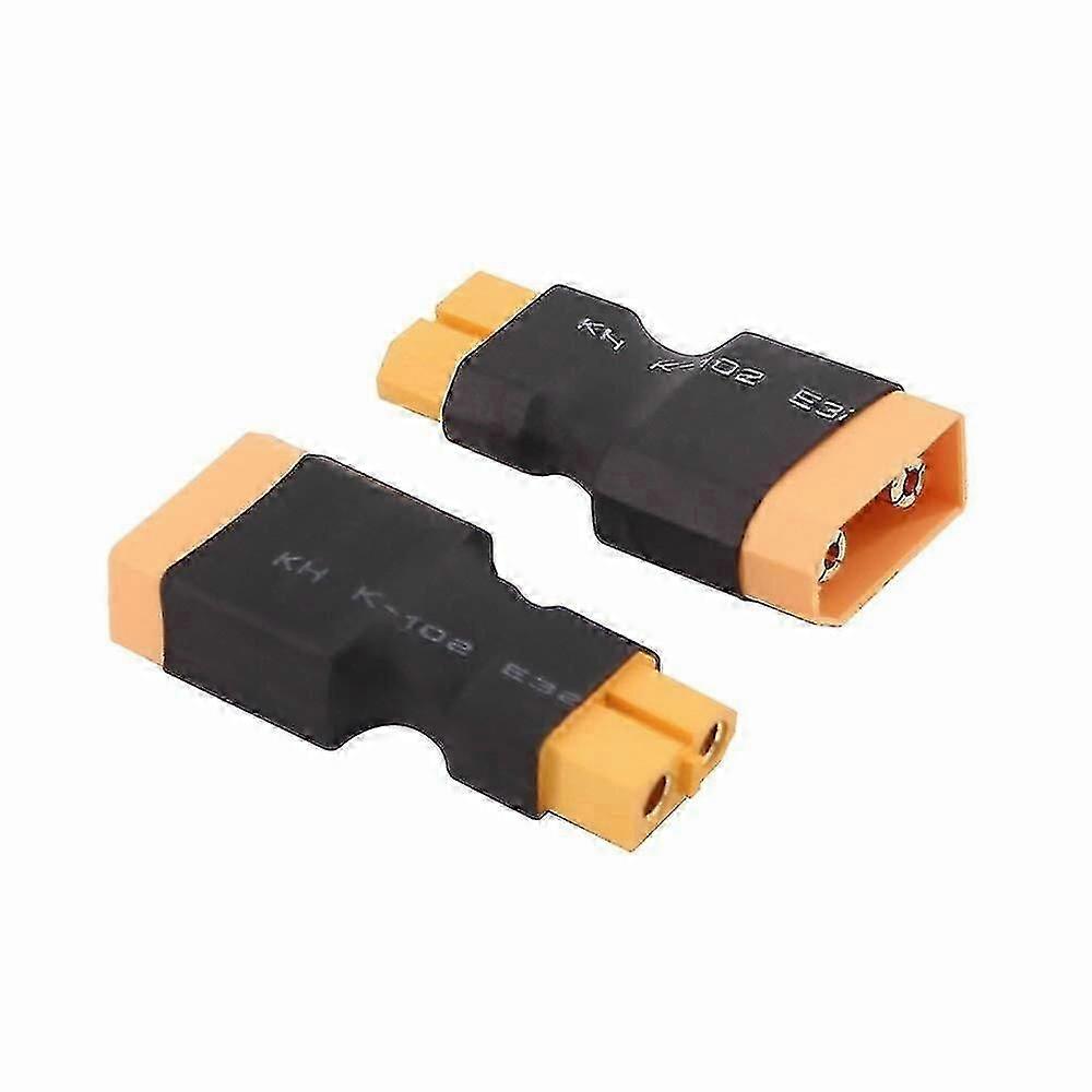 3 Pcs XT90 Male to XT60 Female Plug Connector Adapter Plug for RC Model Lipo Battery Edition 0724