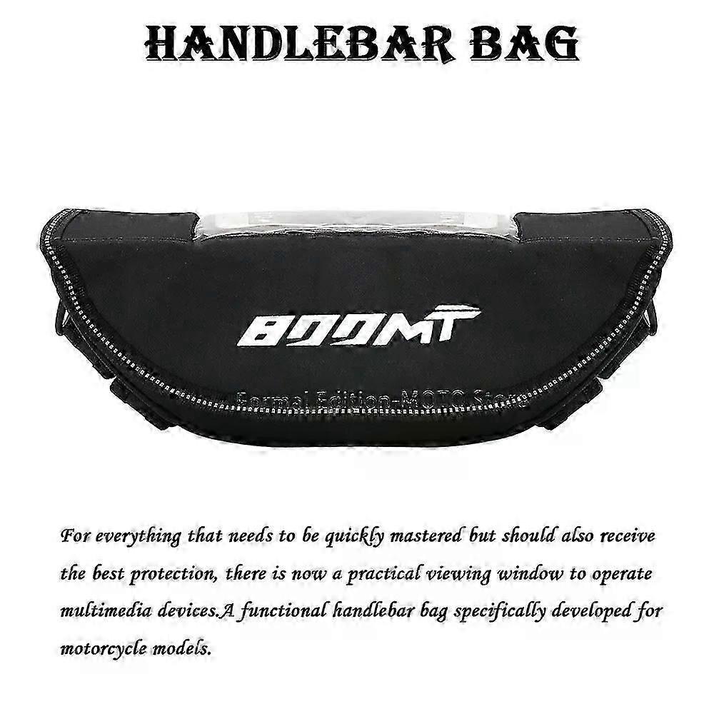 Motorcycle handlebar navigation bag Fit For CFMOTO 650MT 800MT handlebar storage bag dustproof and waterproof