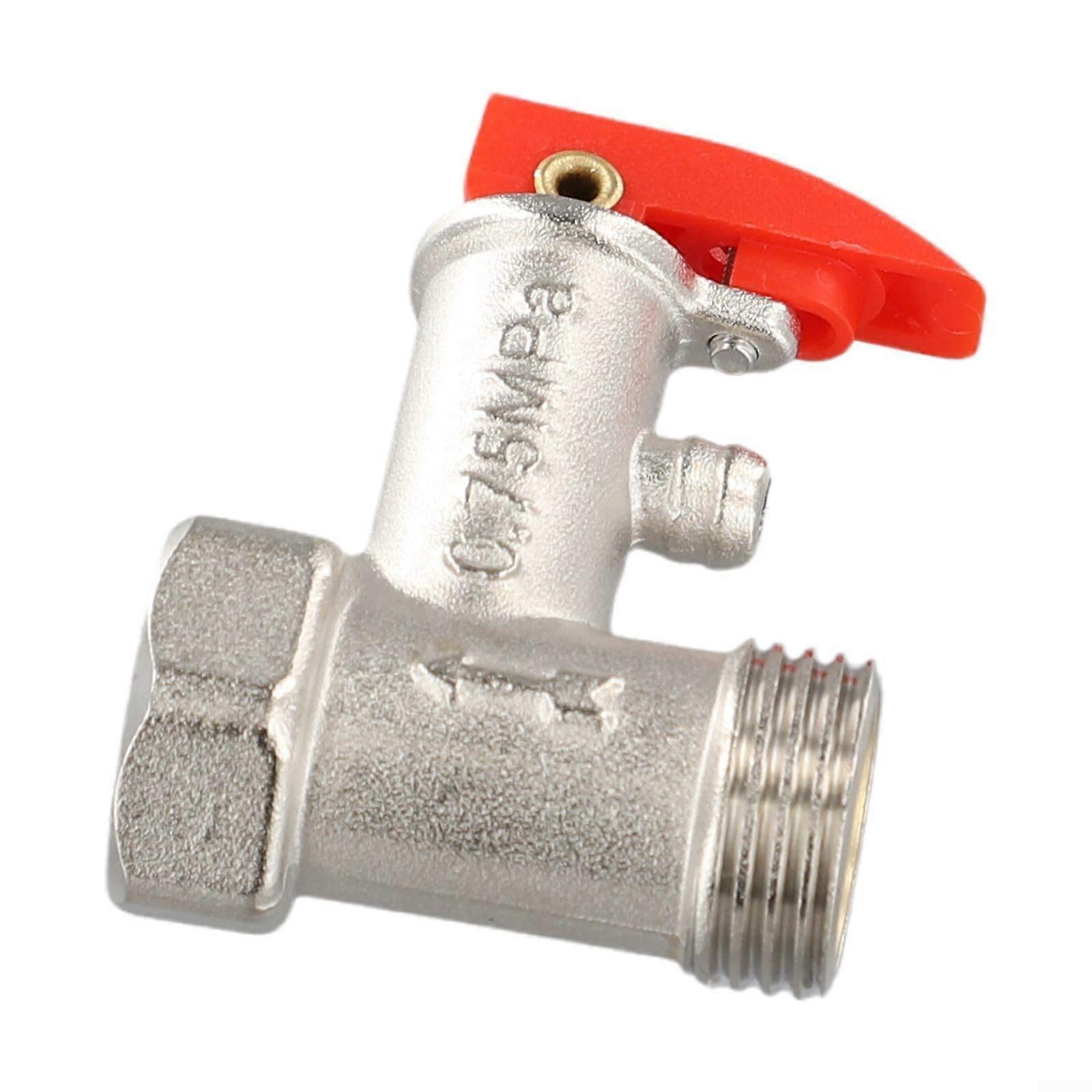 Brass Pressure Reducing Valve for G12 Electric Water Heaters DN15 Compatible Efficient Design