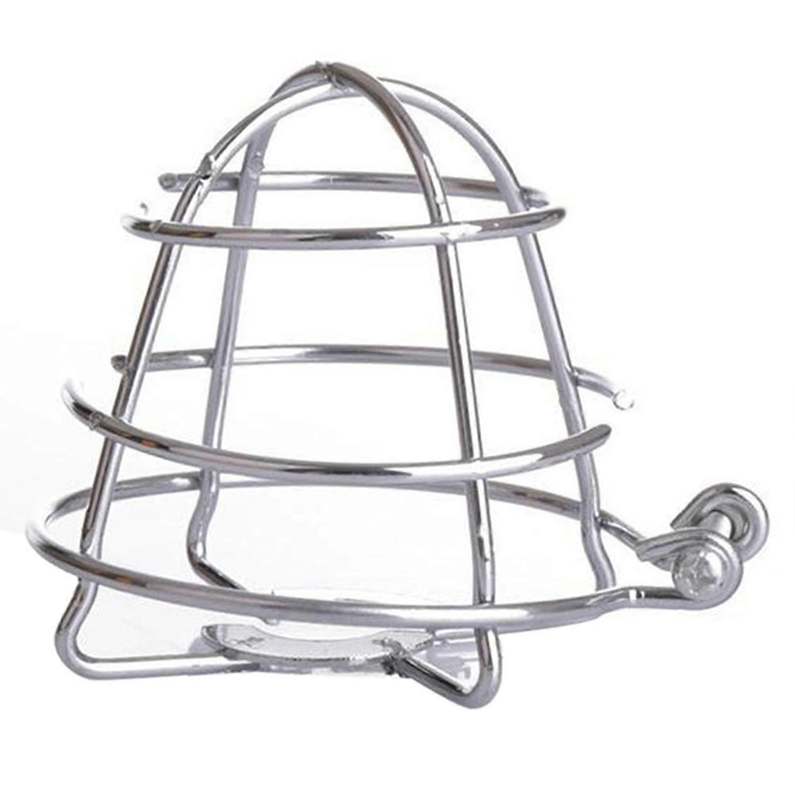Chrome Plated Fire Sprinkler Head Guard Cover for 3 Deep Cage