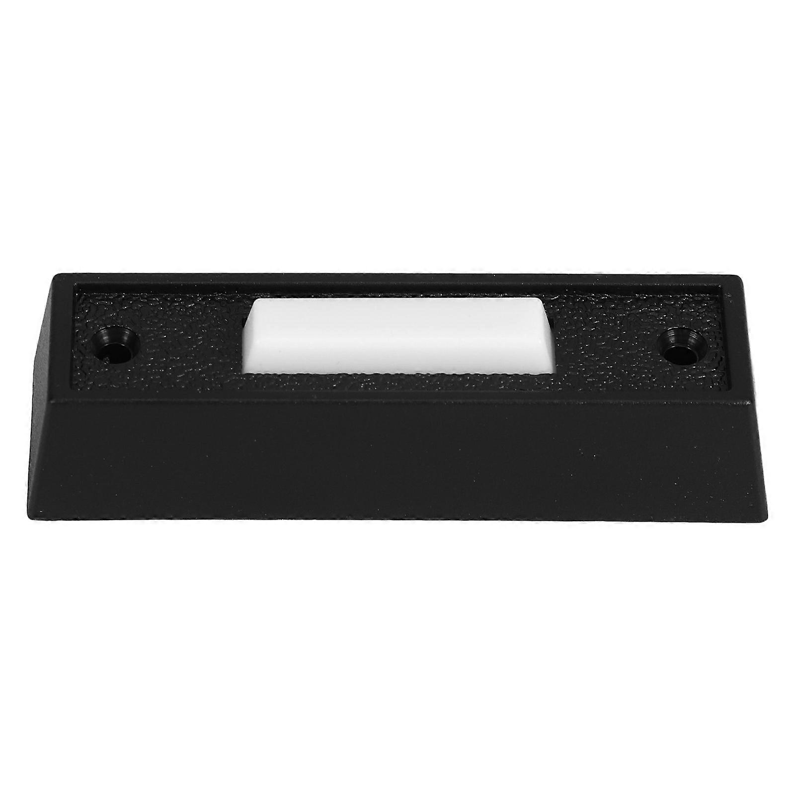 Push Button Doorbell -05-B Doorways 7.30X2.10X1.50CM Black Wired Door Bell 1Pack