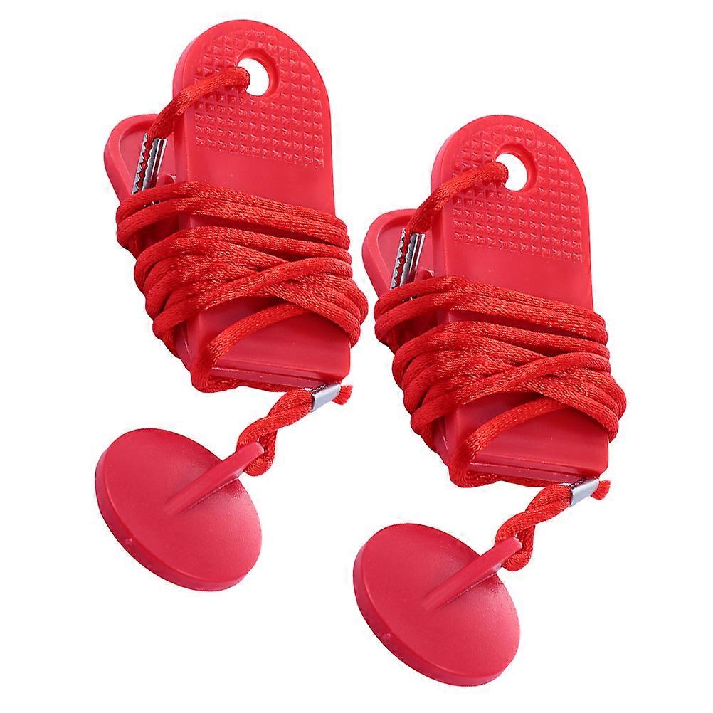 2pcs Treadmill Safety Key Magnetic Stop Clip Replacement for Running Machines – Durable Emergency Switch with Compact Design for Home and Gym Use