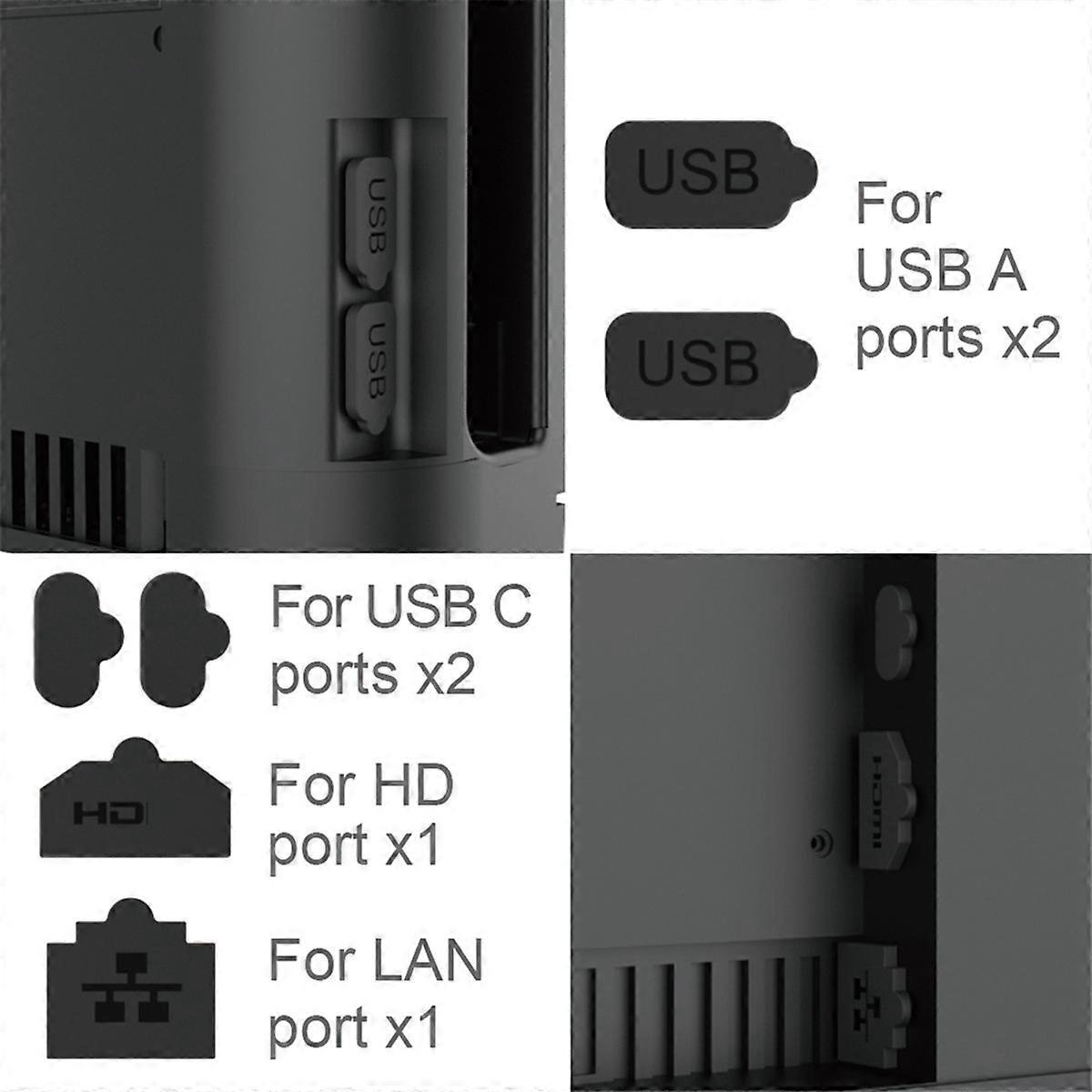 For Switch 2 Model Carrying Case 9 in 1 Accessories Kit