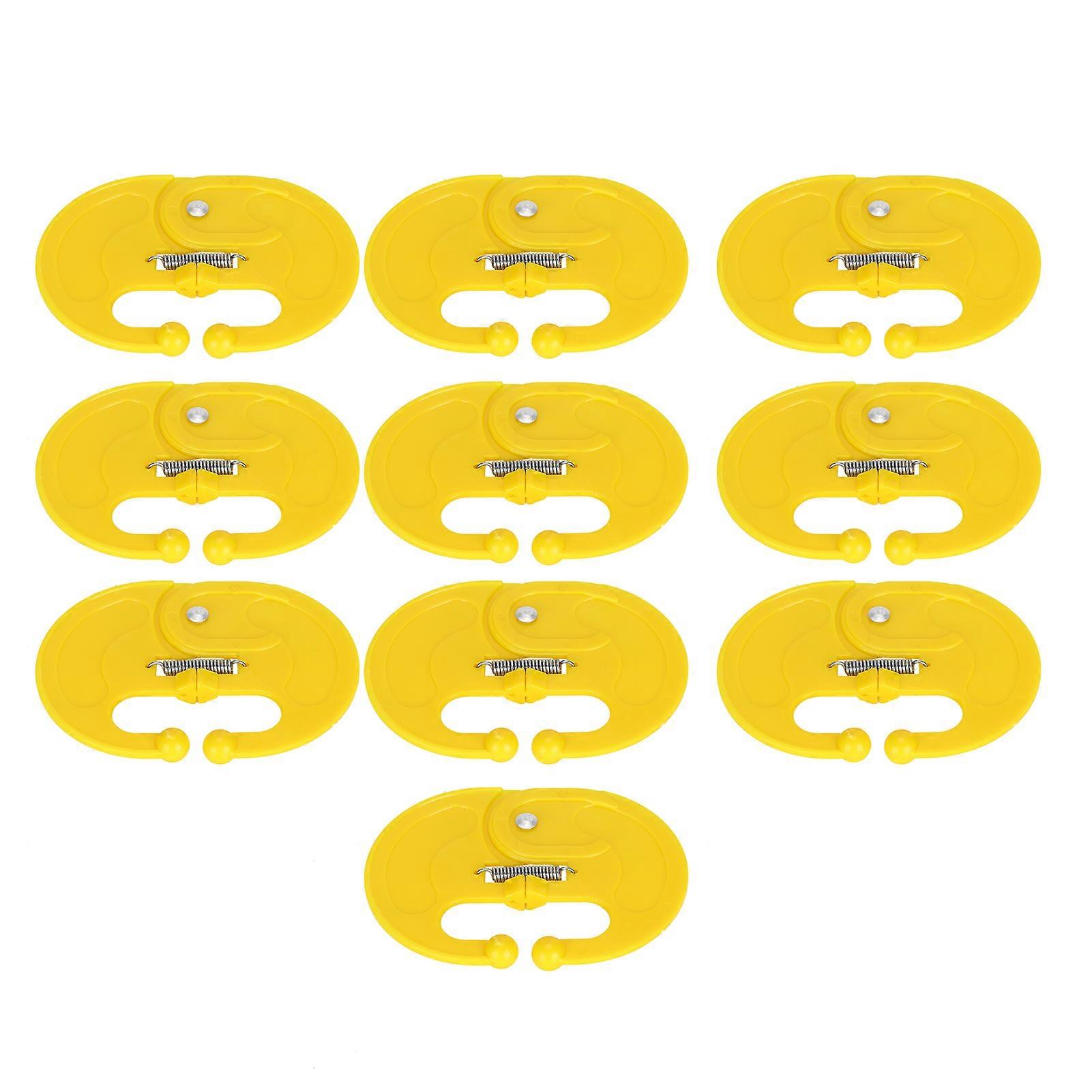 10PCS ABS Kuh Nase Dorn Kalb Weaner Saugen Preventer Bauernhof Tier Vieh Fütterung Ausrüstung