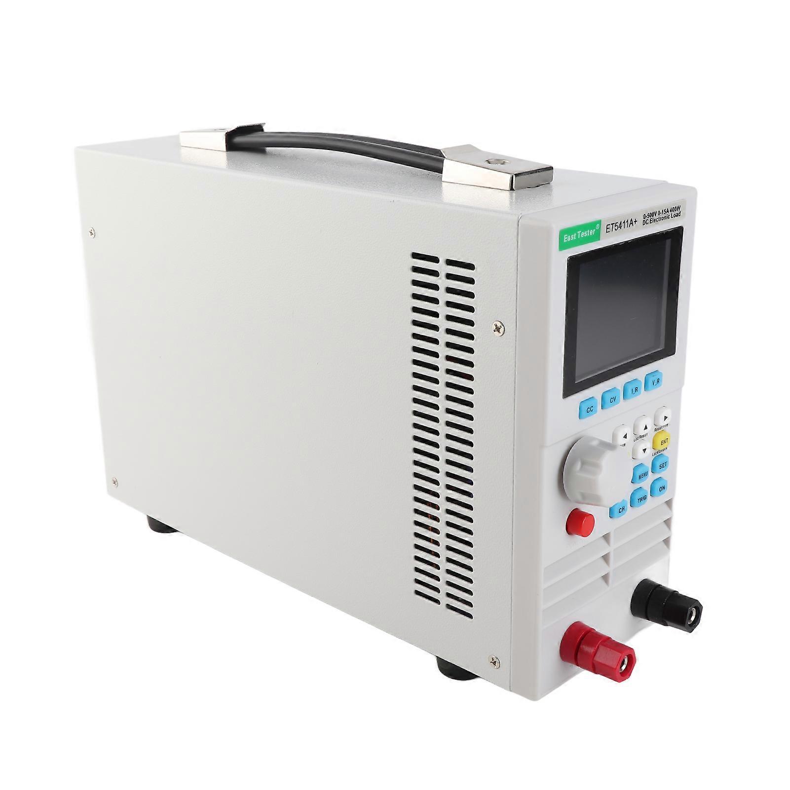 ET5411A+ Programmable Single Channel DC Electronic Load 500V 15A 400W Single Channel DC Programmable Electronic Load Tester CC CV CR CP CC+CV CR+CV M