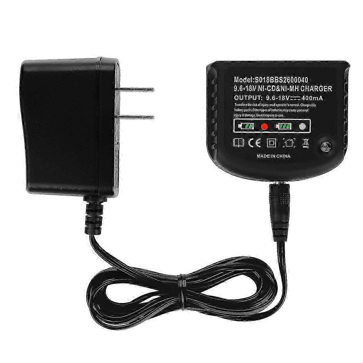 9.6V-18V Charger Suitable for Certain Brands Ni-Cd Ni-Mh A18 Hpb18 A14 Us Plug
